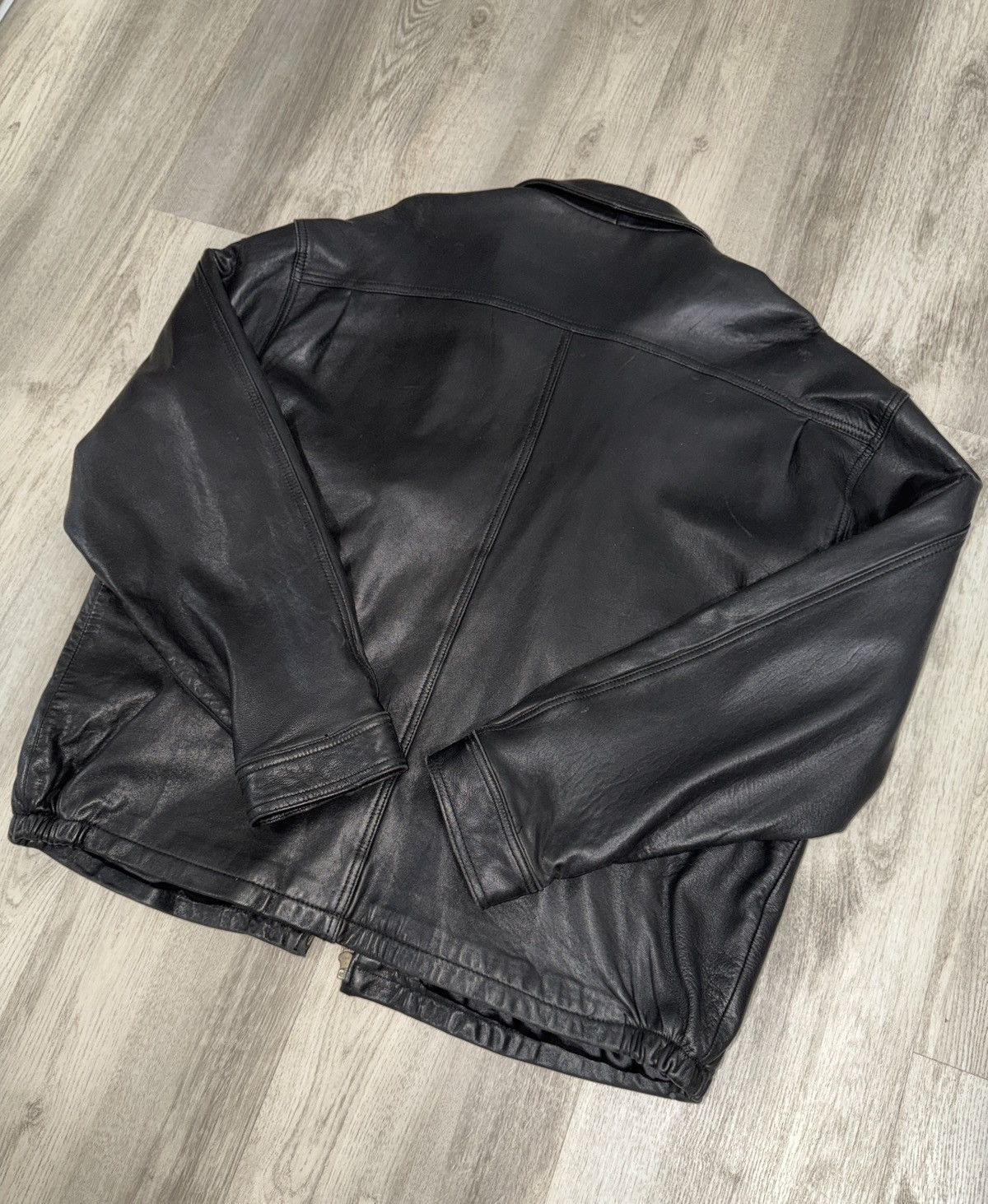 Other LUIS ALVEAR Genuine Leather Black Jacket Size US XL / EU 56 / 4 - 5 Thumbnail