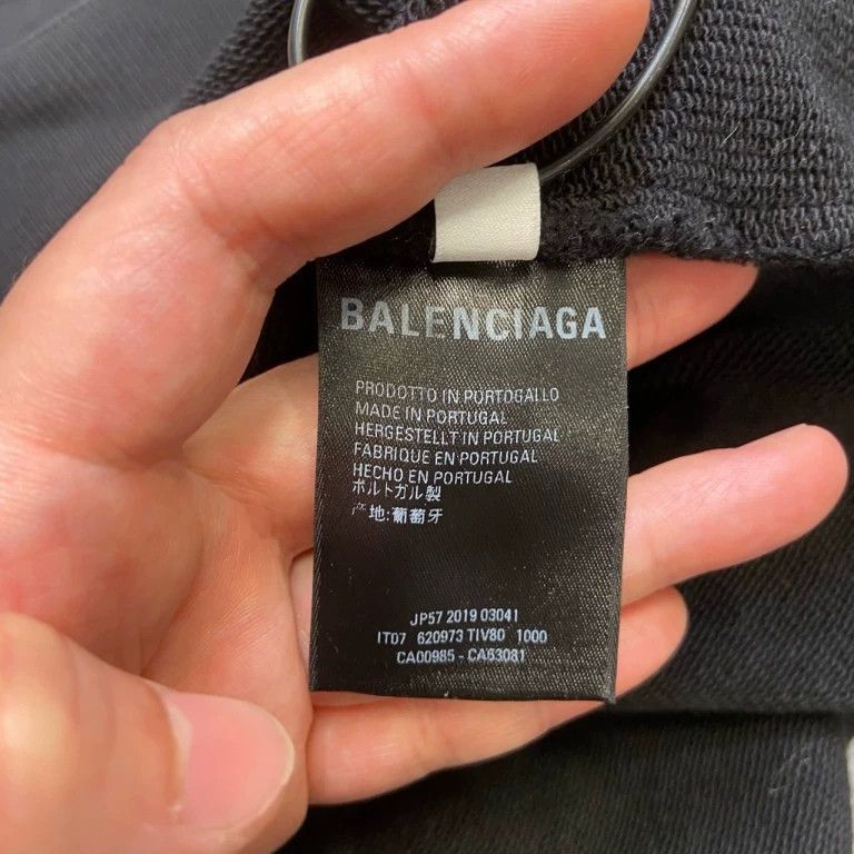 Balenciaga Balenciaga Black Mastercard Hoodie Sweatshirt- Size US M / EU 48-50 / 2 - 6 Thumbnail