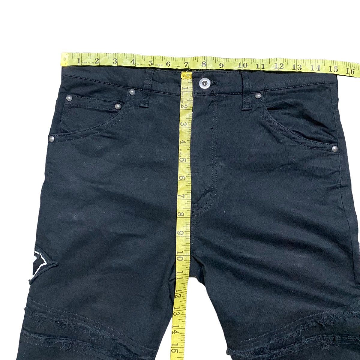 Beauty Beast Milkboy Harajuku Japan Skinny Patchwork Pants Stretch Size US 30 / EU 46 - 18 Thumbnail