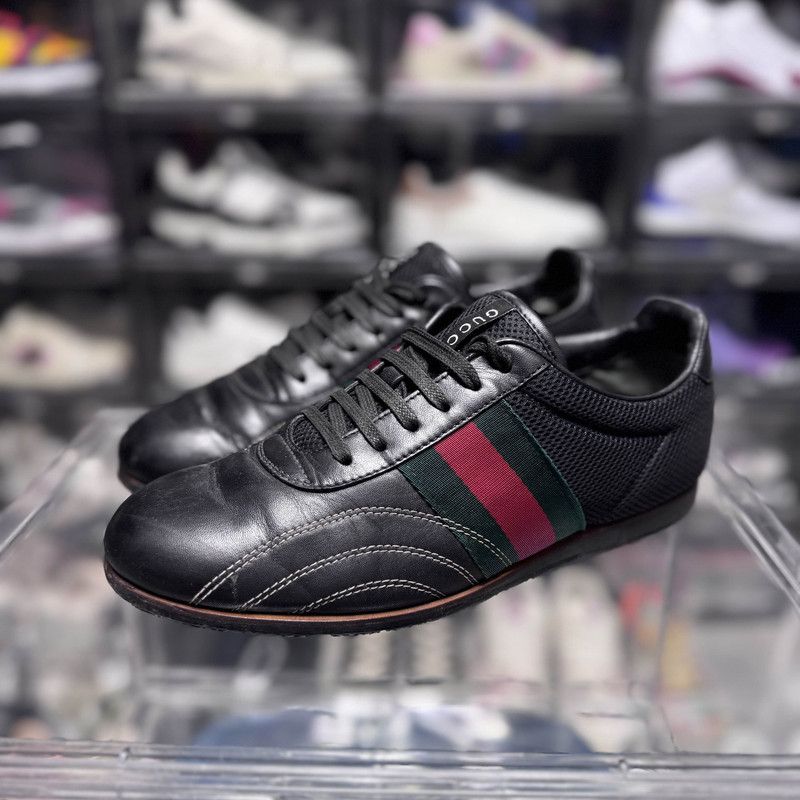 Gucci Gucci Leather Lace-Up Casual Sneakers for Men Size US 7.5 / EU 40-41 - 1 Thumbnail