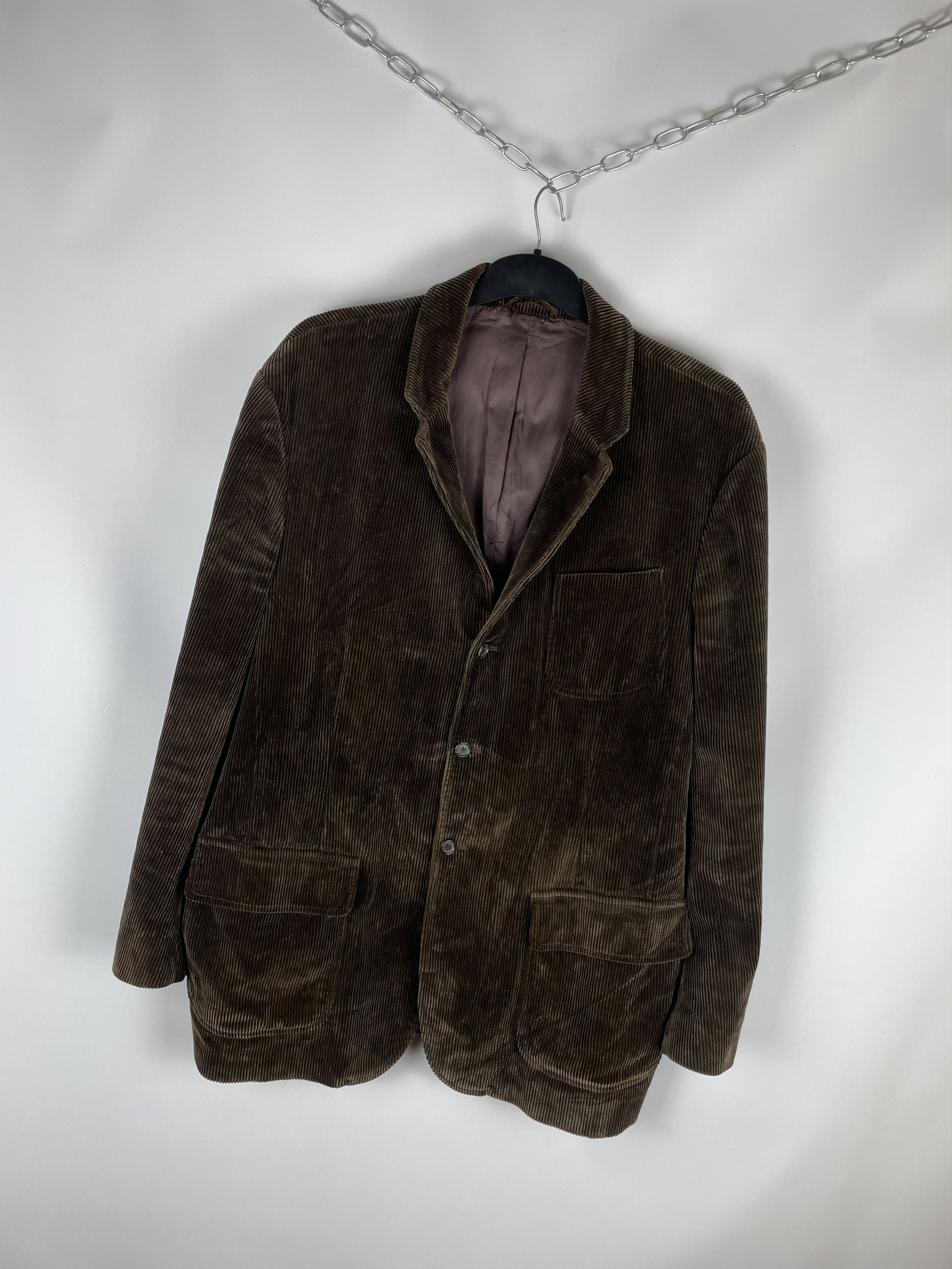 Polo Ralph Lauren Vintage POLO RALPH LAUREN Corduroy Blazer Size US XXL / EU 58 / 5 - 2 Thumbnail