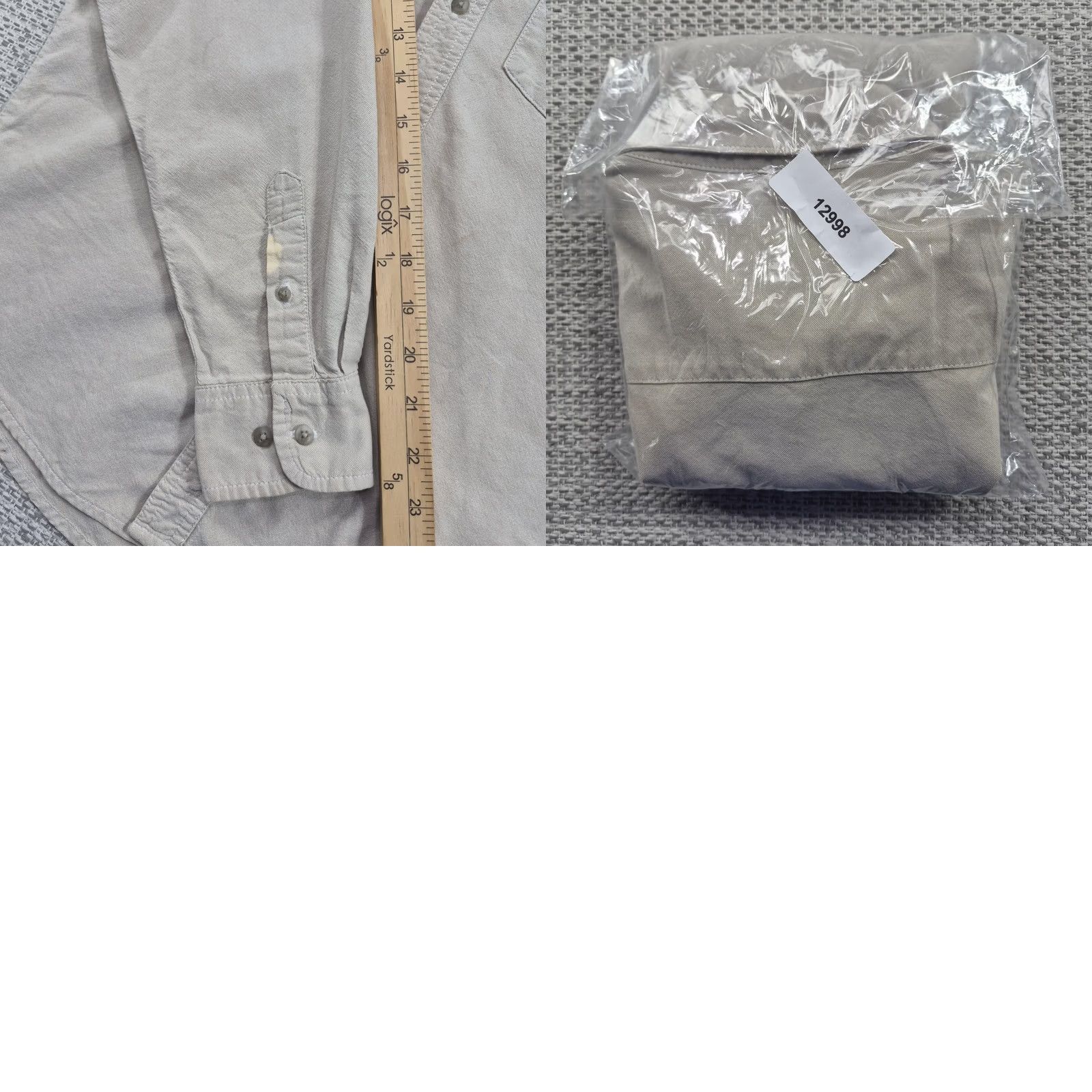 Wrangler Wrangler Button Up Shirt Adult Small Beige Long Sleeve Western Embroidered Shirts Casual Workwear Size US S / EU 44-46 / 1 - 9 Thumbnail