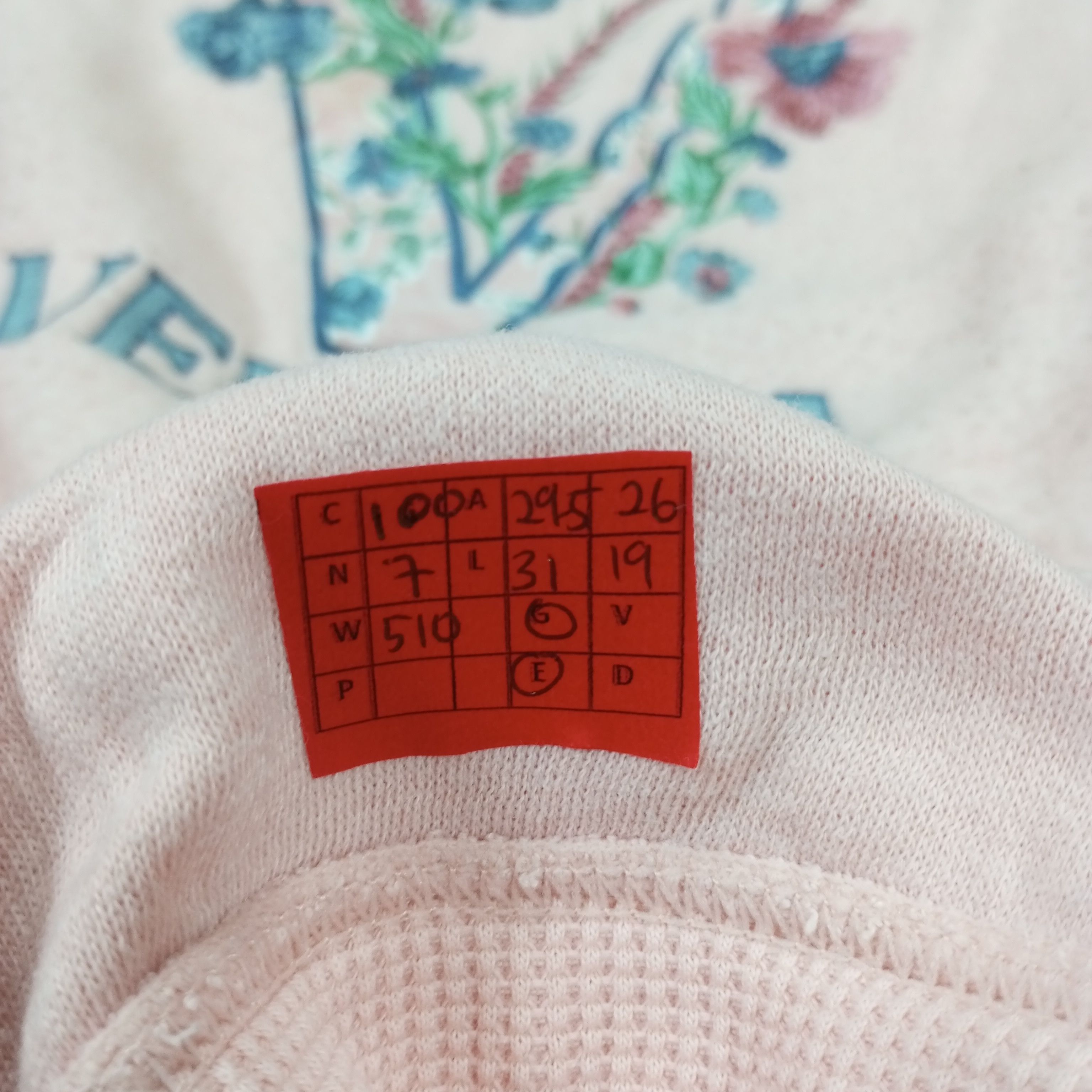Vintage Venezia Jeans Logo Flowers Design Sweatshirt Size US XXL / EU 58 / 5 - 11 Thumbnail