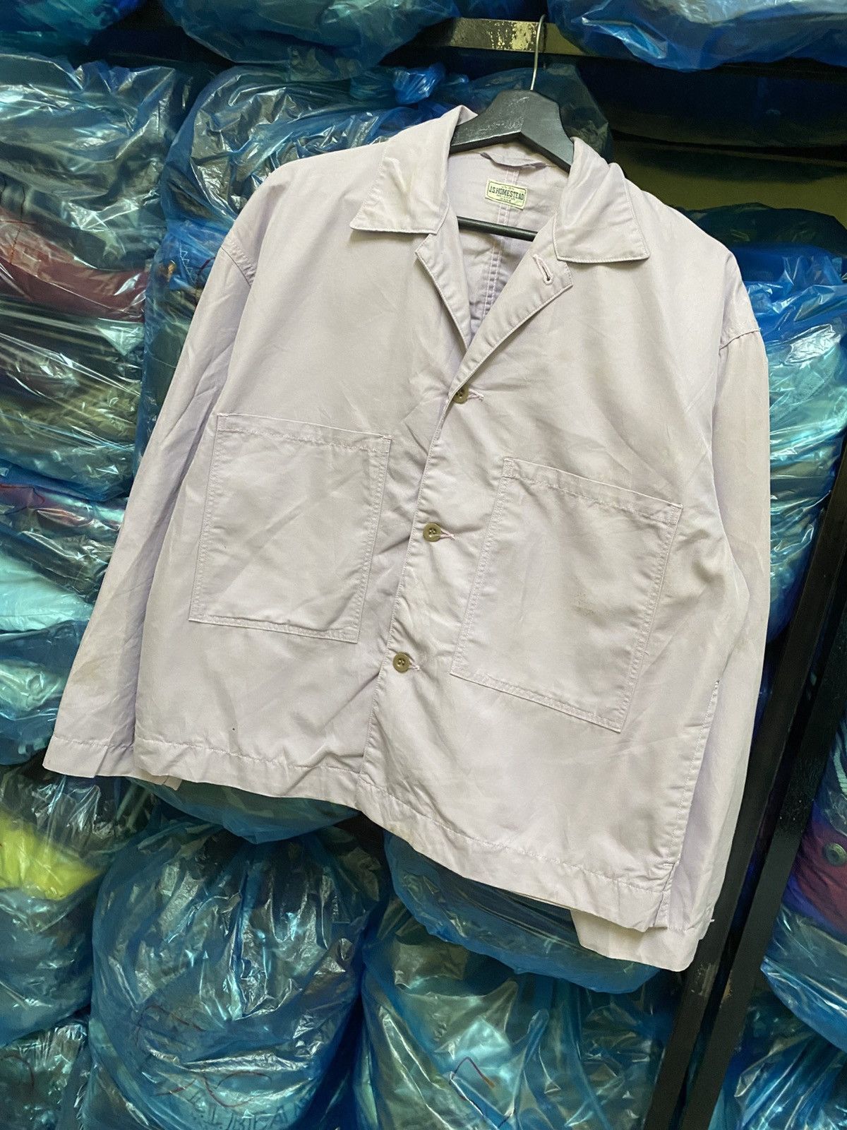 J.S. Homestead VINTAGE JS HOMESTEAD DUSTY PURPLE WORKER JACKET Size L / US 10 / IT 46 - 2 Thumbnail
