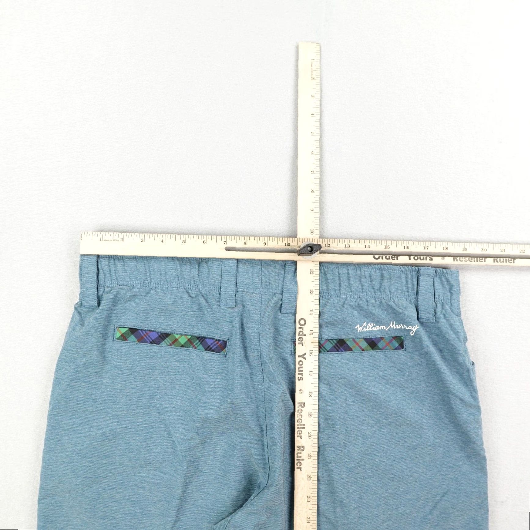 Vintage William Murray Shorts Mens 36 Blue Performance Golf Golfer Flex Lightweight Size US 36 / EU 52 - 6 Thumbnail