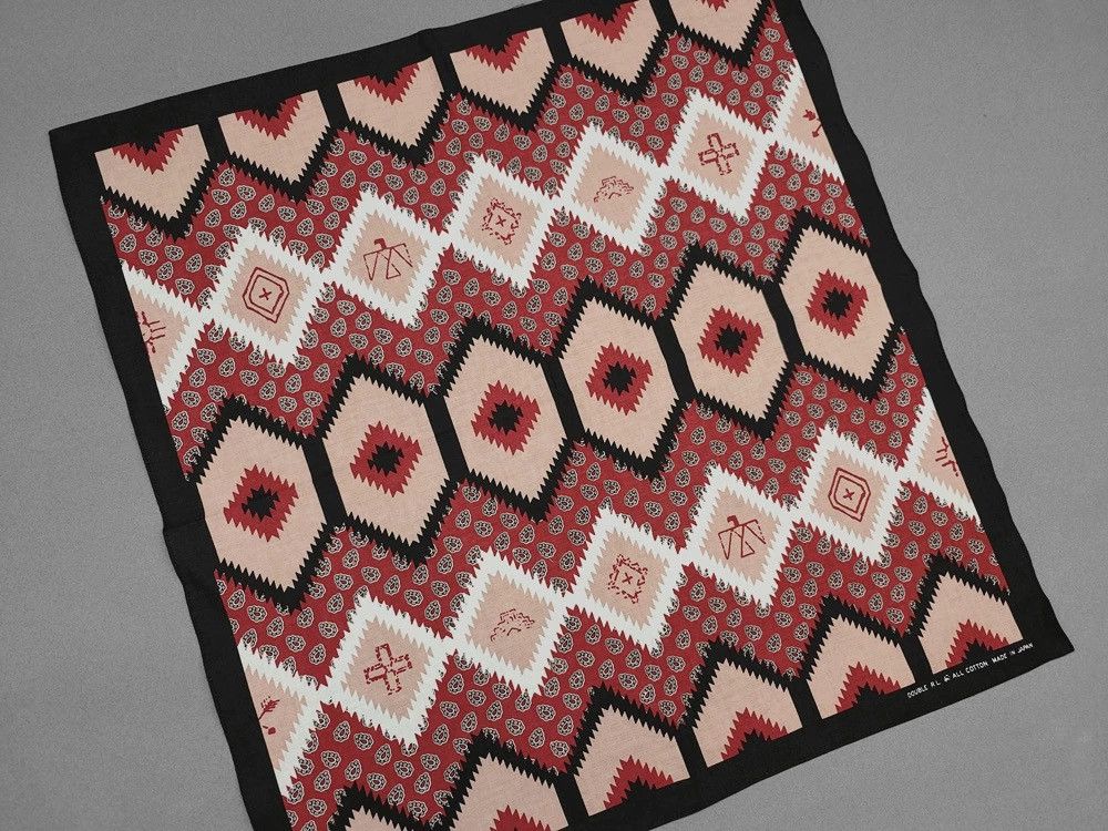 RRL Ralph Lauren PRINT BANDANNA Size ONE SIZE - 1 Thumbnail