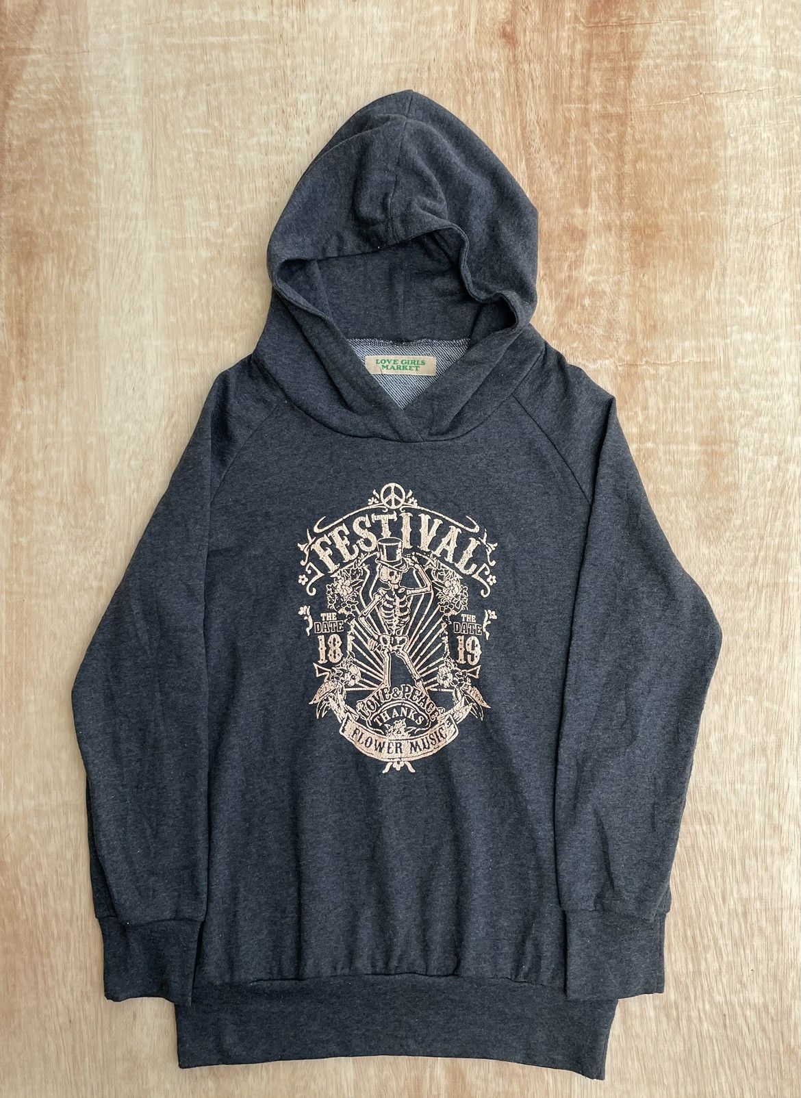 トップス Hysteric Glamour Cortney Love Hoodie Hysteric Glamour Hysteric Glamour x Courtney Love Fullprint