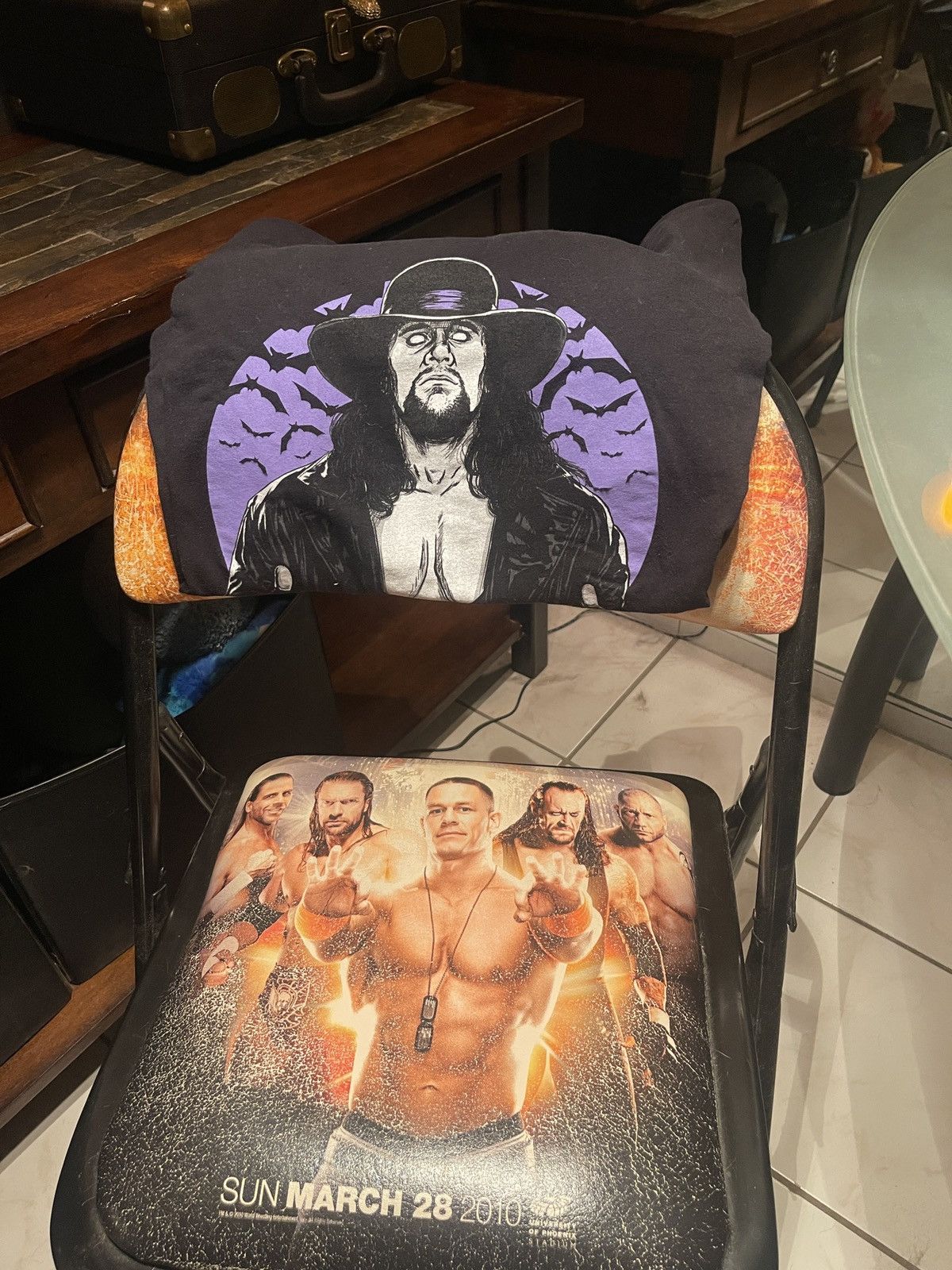 WWE The Undertaker WWE/WWF MED Shirt Size US M / EU 48-50 / 2 - 1 Thumbnail