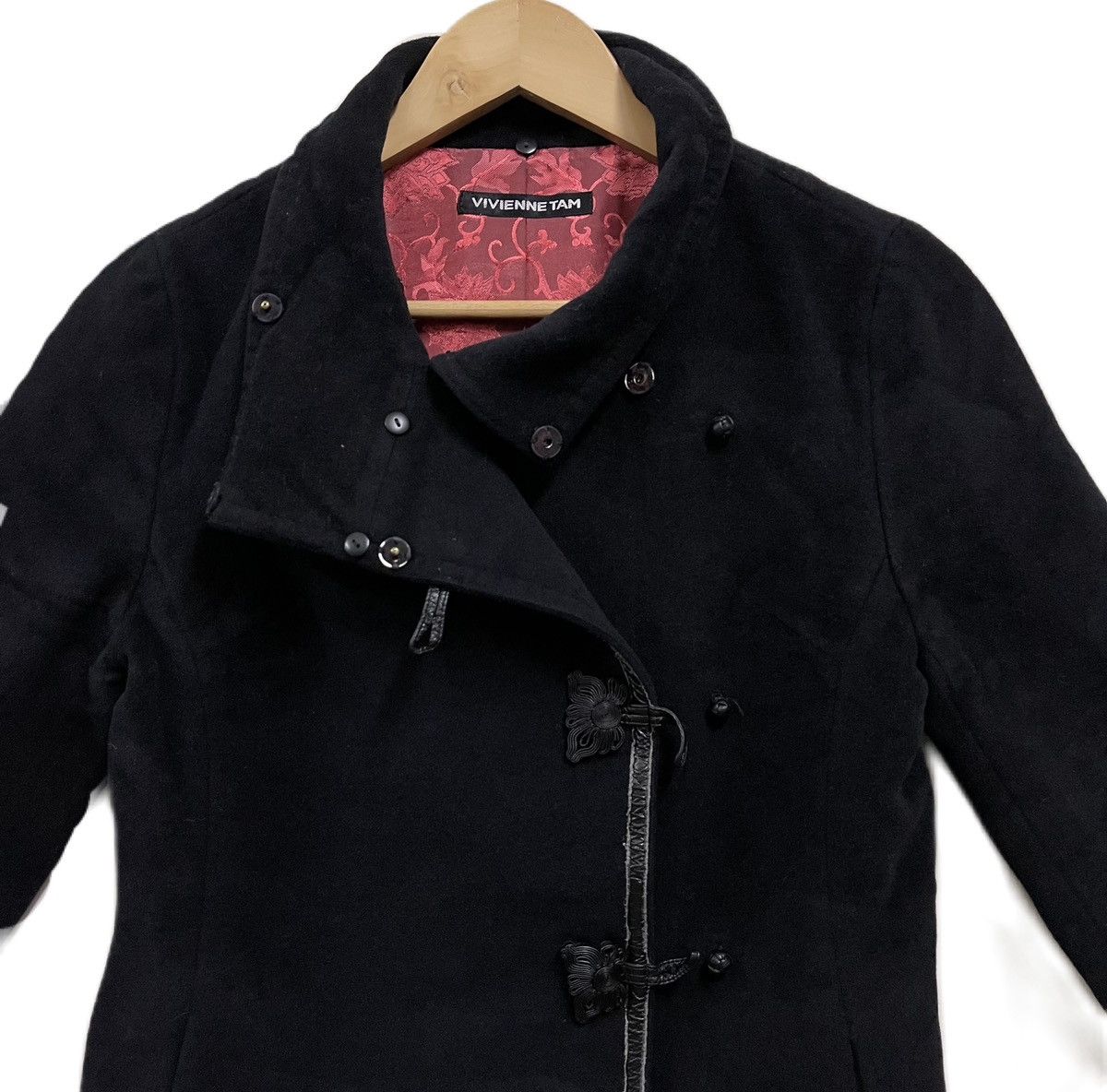 Vivienne Tam Vivienne Tam Black Jacket Stand Collar Size M / US 6-8 / IT 42-44 - 3 Thumbnail