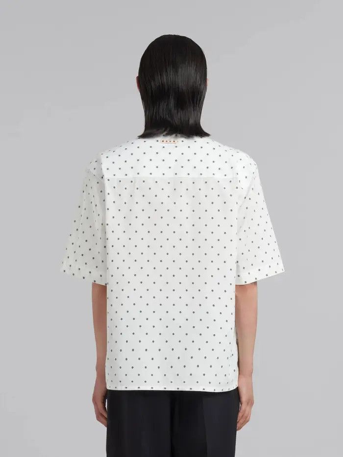 Marni o1w1db10125 Polka Dot Shirt in White Size US M / EU 48-50 / 2 - 3 Thumbnail
