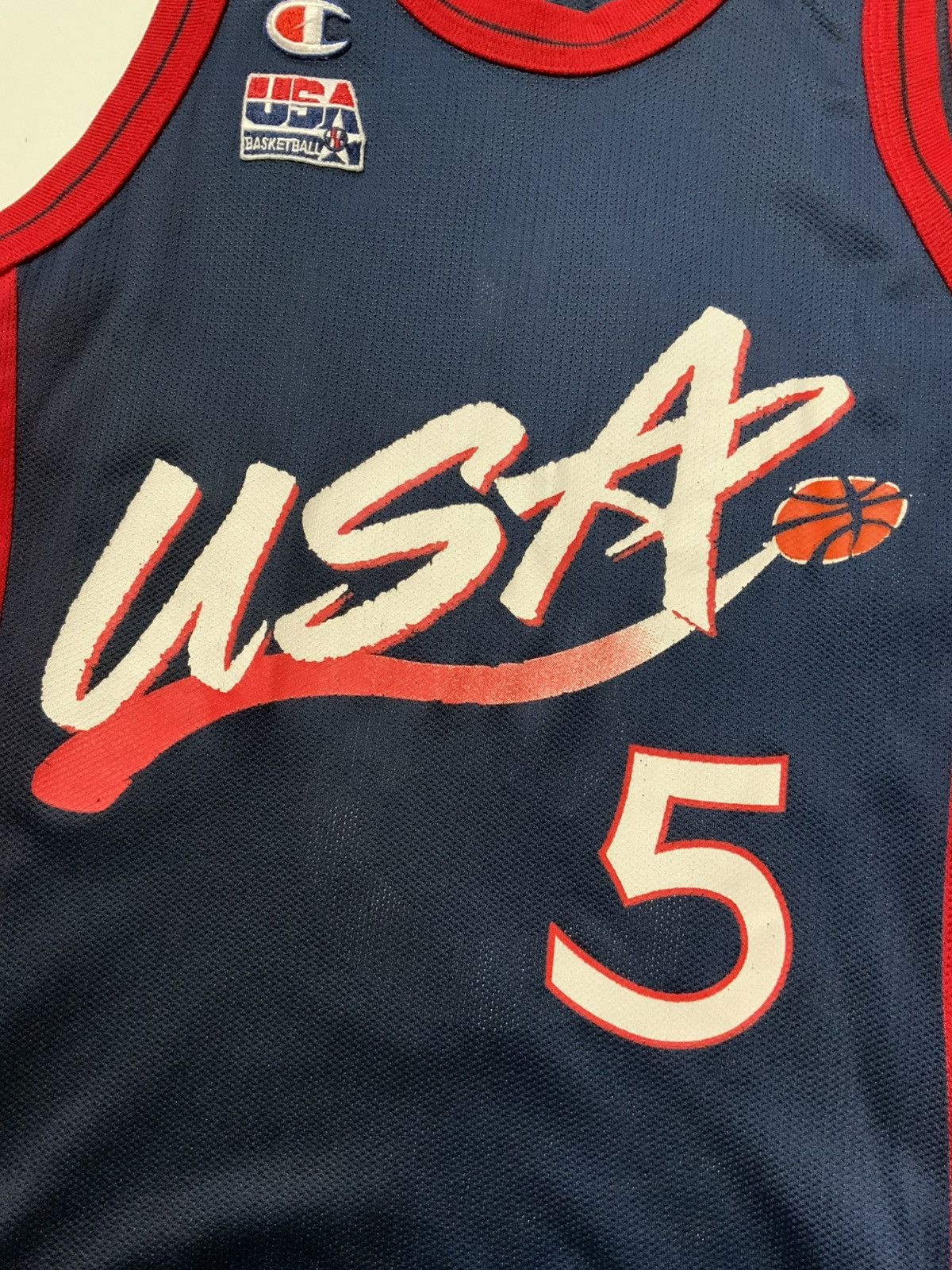 Champion Vintage 1996 Champion USA Olympic Team Grant Hill Jersey. Size US S / EU 44-46 / 1 - 3 Thumbnail