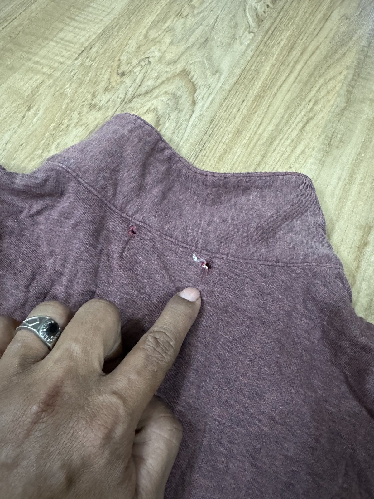Issey Miyake × Japanese Brand Vintage Issey Miyake big Pocket Sweater Size US L / EU 52-54 / 3 - 5 Thumbnail