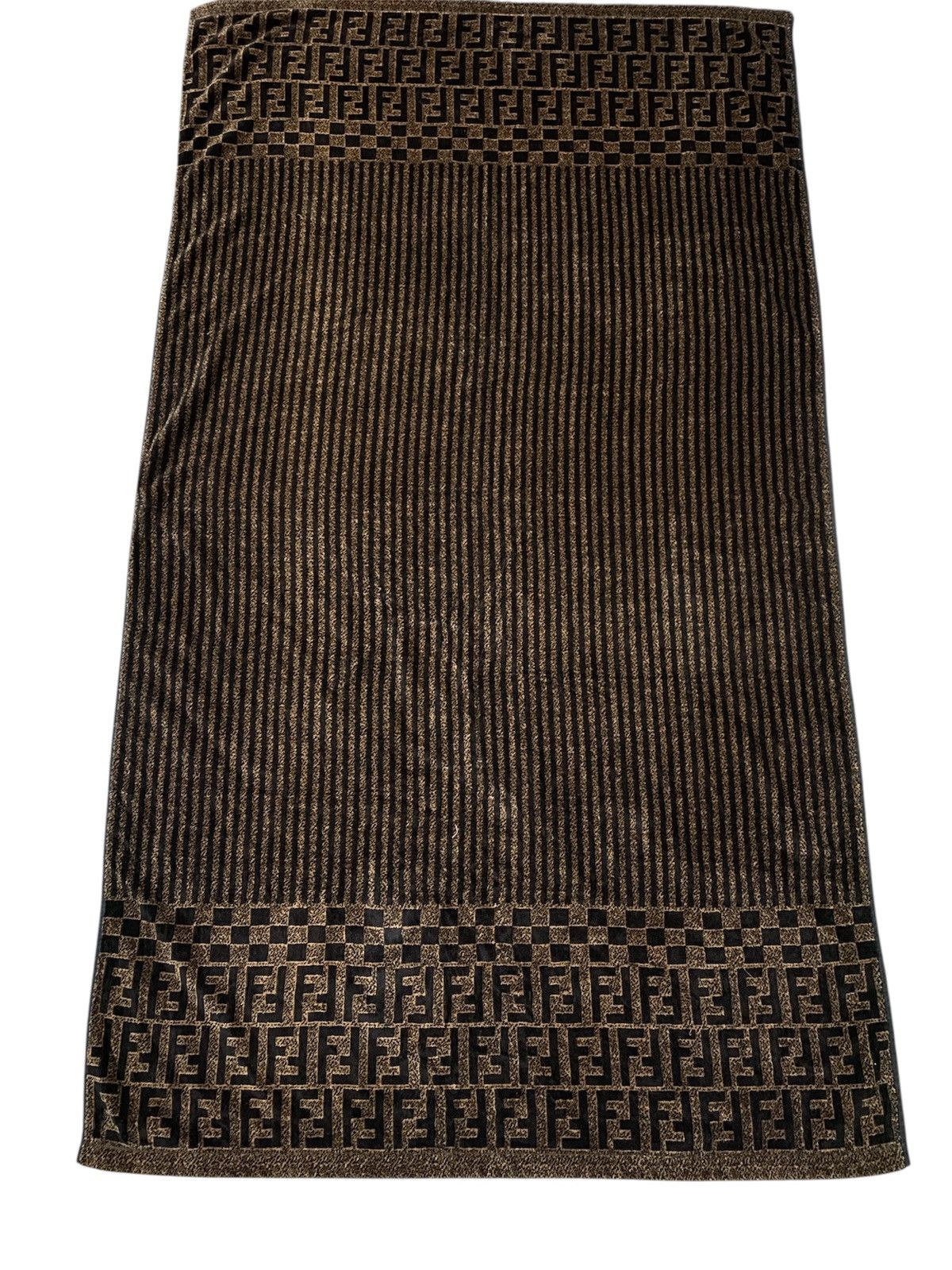 Fendi Fendi Monogram Fullpring FF Logo Towel Size ONE SIZE - 1 Thumbnail