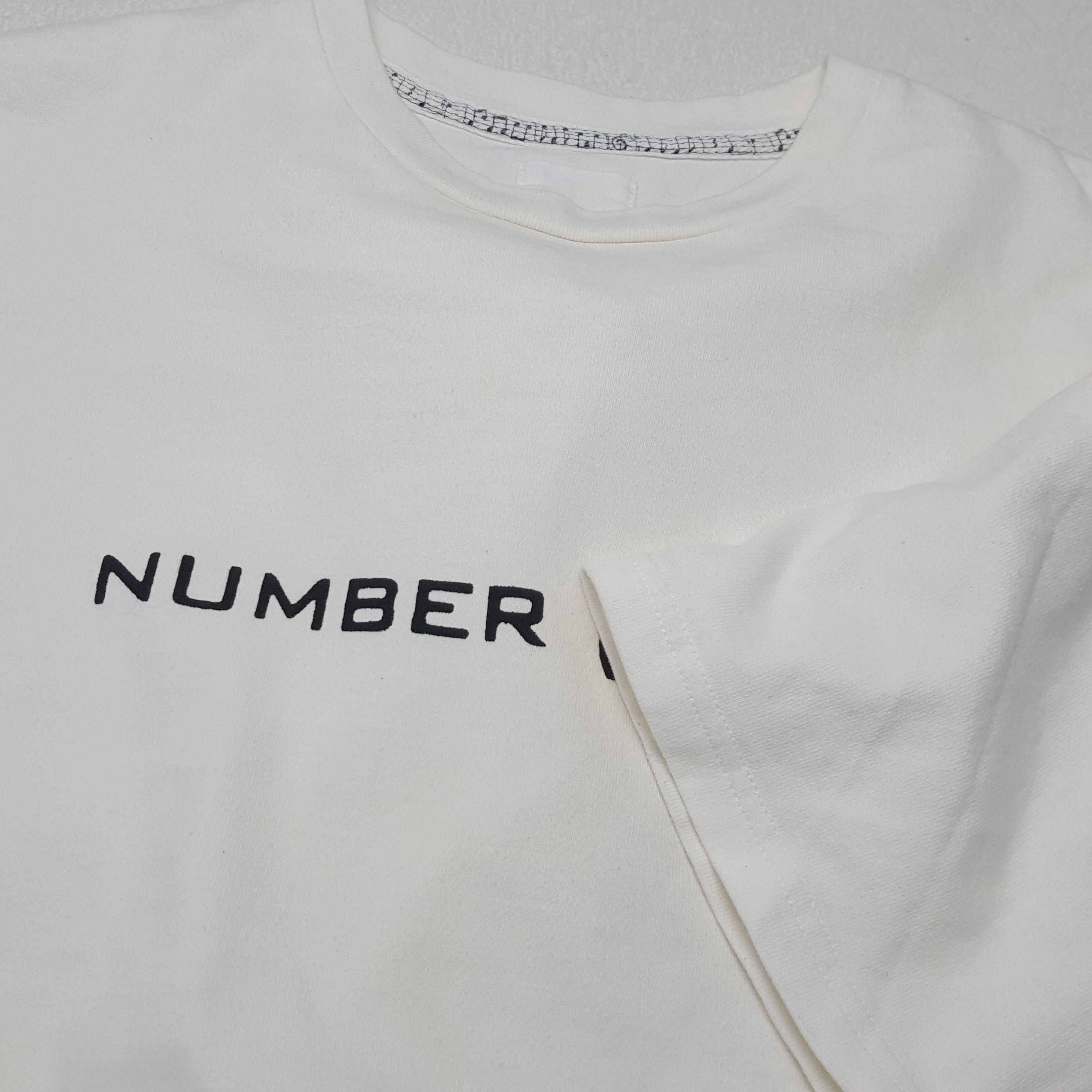 Japanese Brand × Number (N)ine × Vintage NUMBER NINE Japanese Brand Streetwear Custom Tshirt Size US XL / EU 56 / 4 - 5 Thumbnail