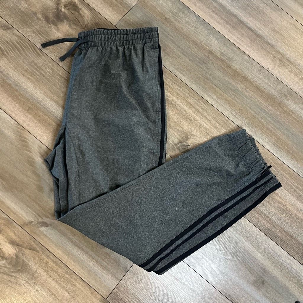 Adidas Adidas Grey Athletic Workout Jogger Sweatpants Men XL Size US 44 / EU 60 - 1 Thumbnail