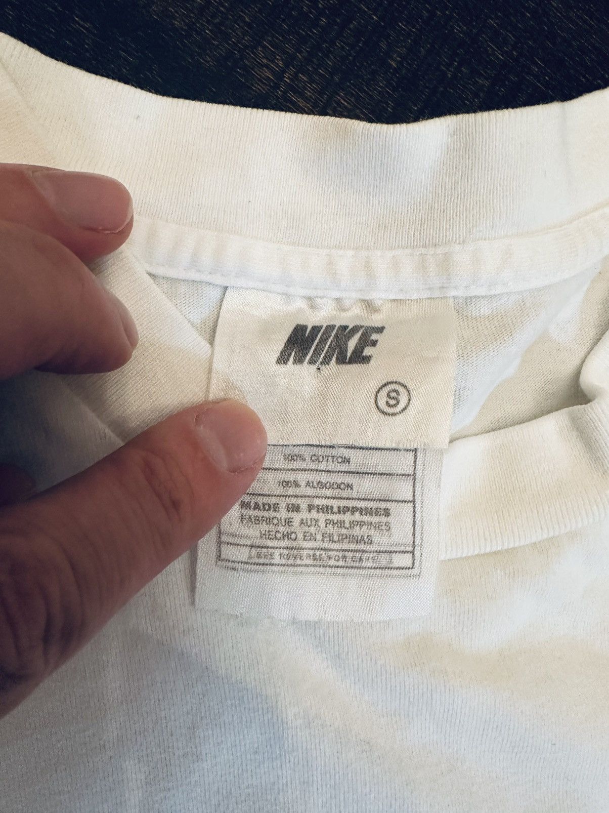 Nike ACG Vintage 90s Nike ACG Tetris Graphic T-Shirt-SM 24x19-Spots Size US S / EU 44-46 / 1 - 4 Thumbnail
