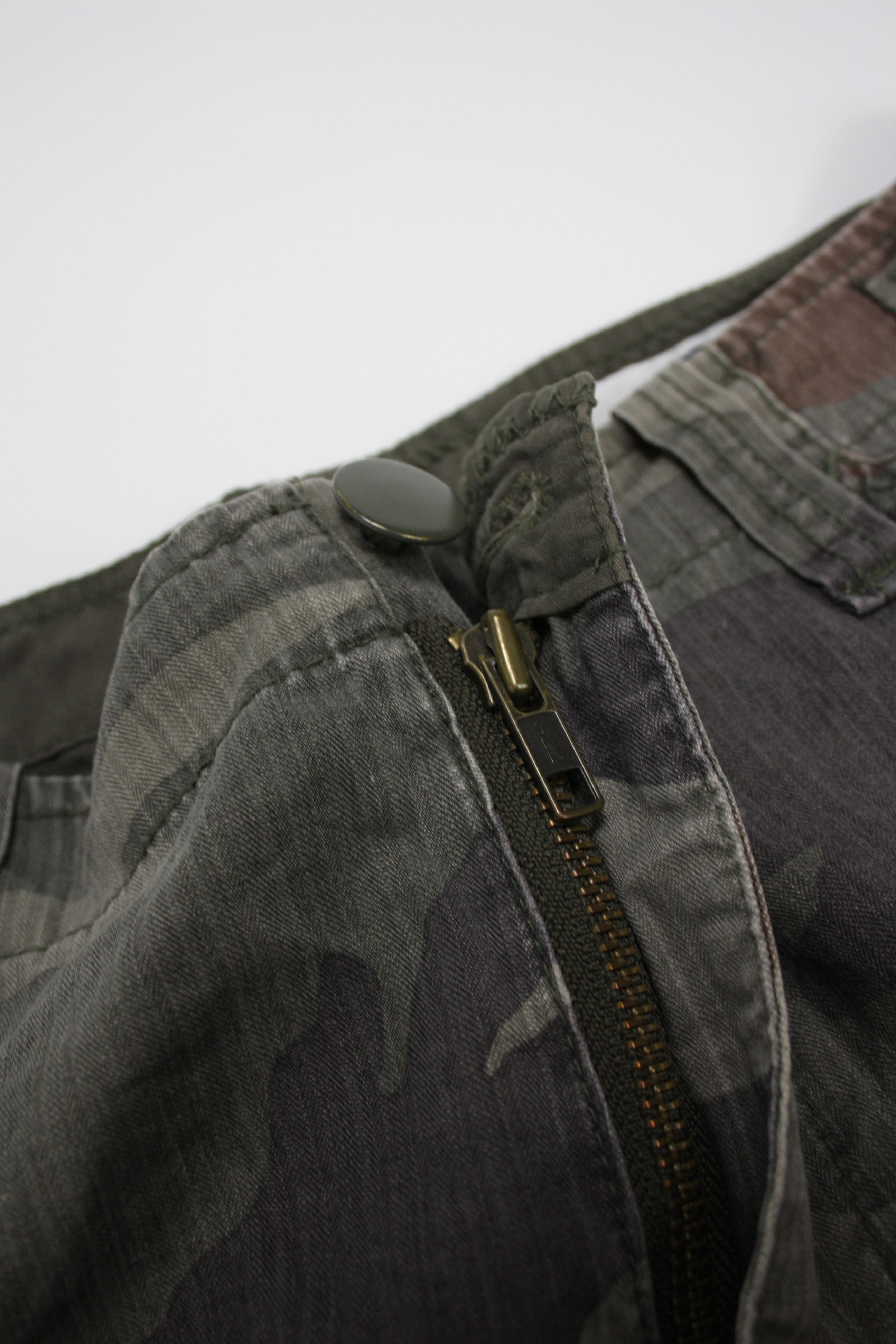 Gap × Japanese Brand Gap Y2K Vintage Army Tactical Cargo Straight Washed Pants Size US 30 / EU 46 - 6 Thumbnail