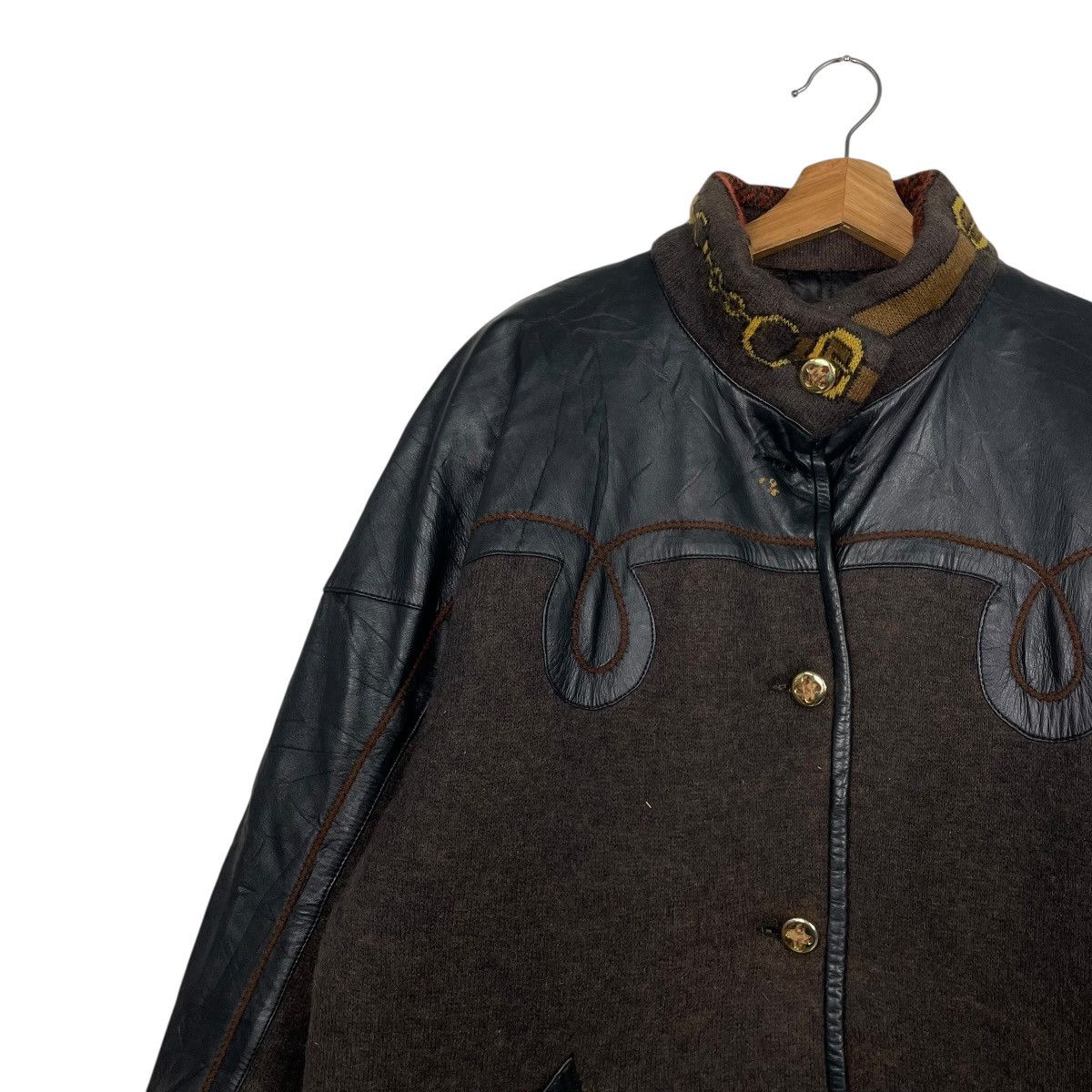 Torras Torras Leather Jacket Made In Spain Size L / US 10 / IT 46 - 6 Thumbnail