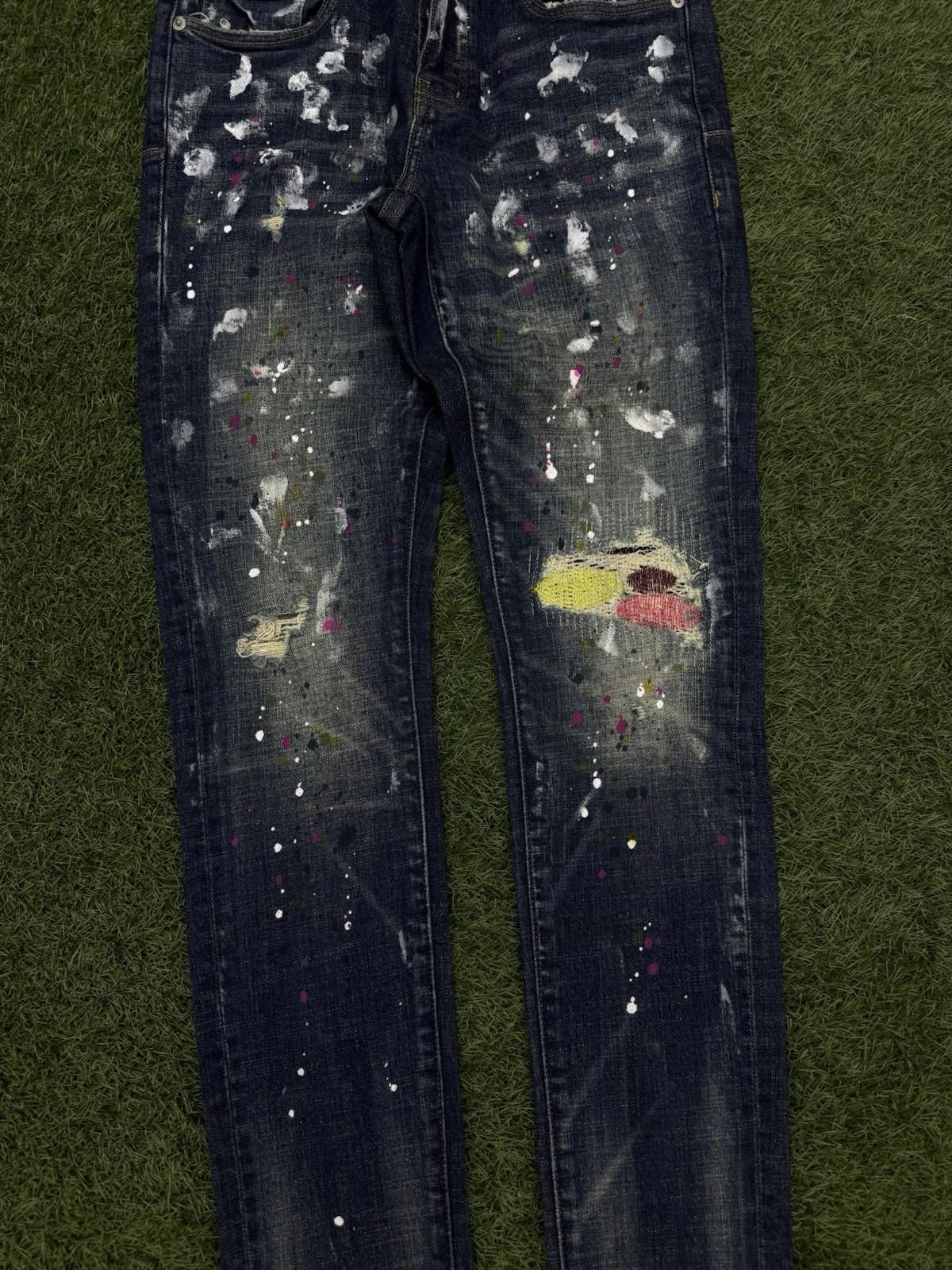 Purple Brand Purple Brand Jeans Men (29) Slim Fit Paint Splatter Size US 29 - 4 Thumbnail