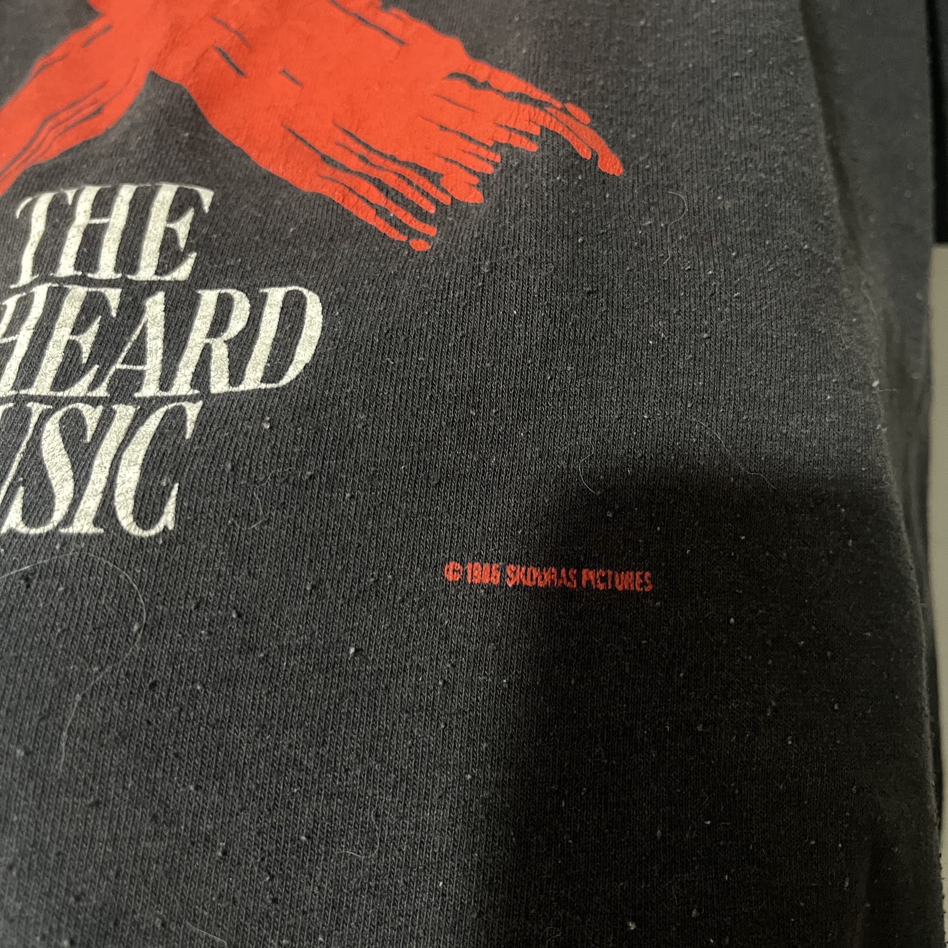 Band Tees × Vintage Vintage 1986 X Play This Movie Loud The Unheard Music Tee Size US L / EU 52-54 / 3 - 3 Thumbnail