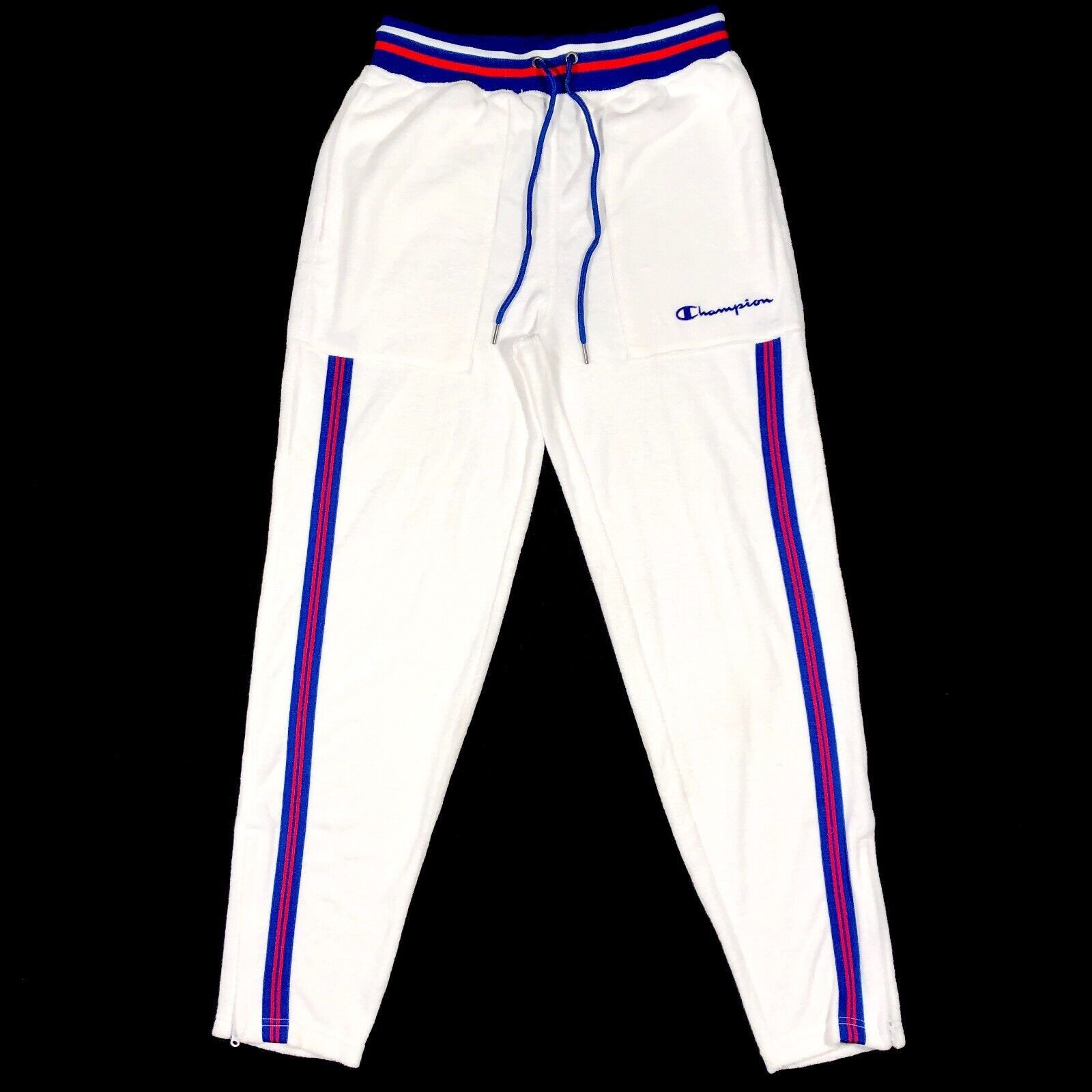 Champion Champion French Terry Sweat Pant Pants Blue Medium M Size US 30 / EU 46 - 1 Thumbnail