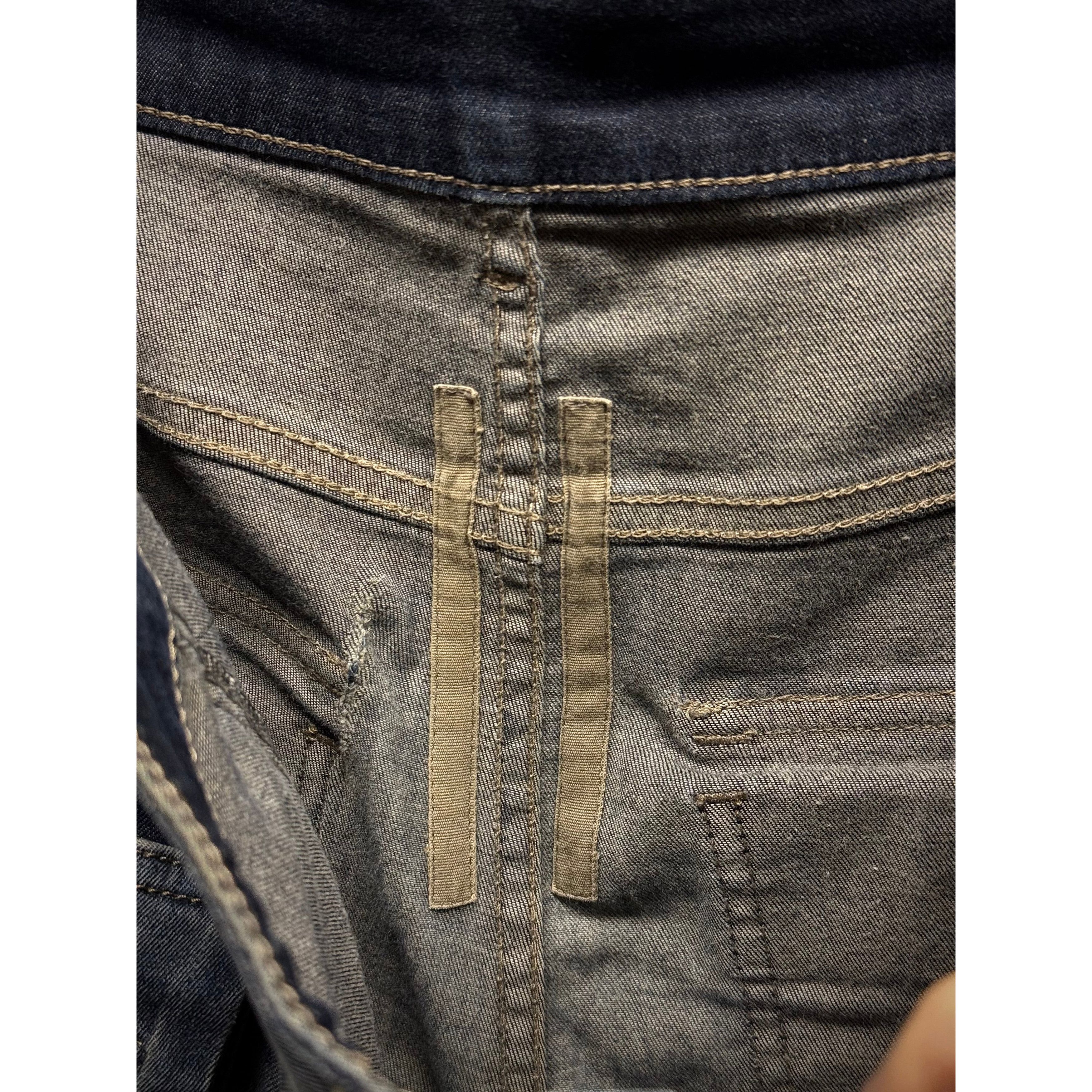 Rick Owens DRKSHDW Memphis Cut Denim Rick Owens × Rick Owens 
