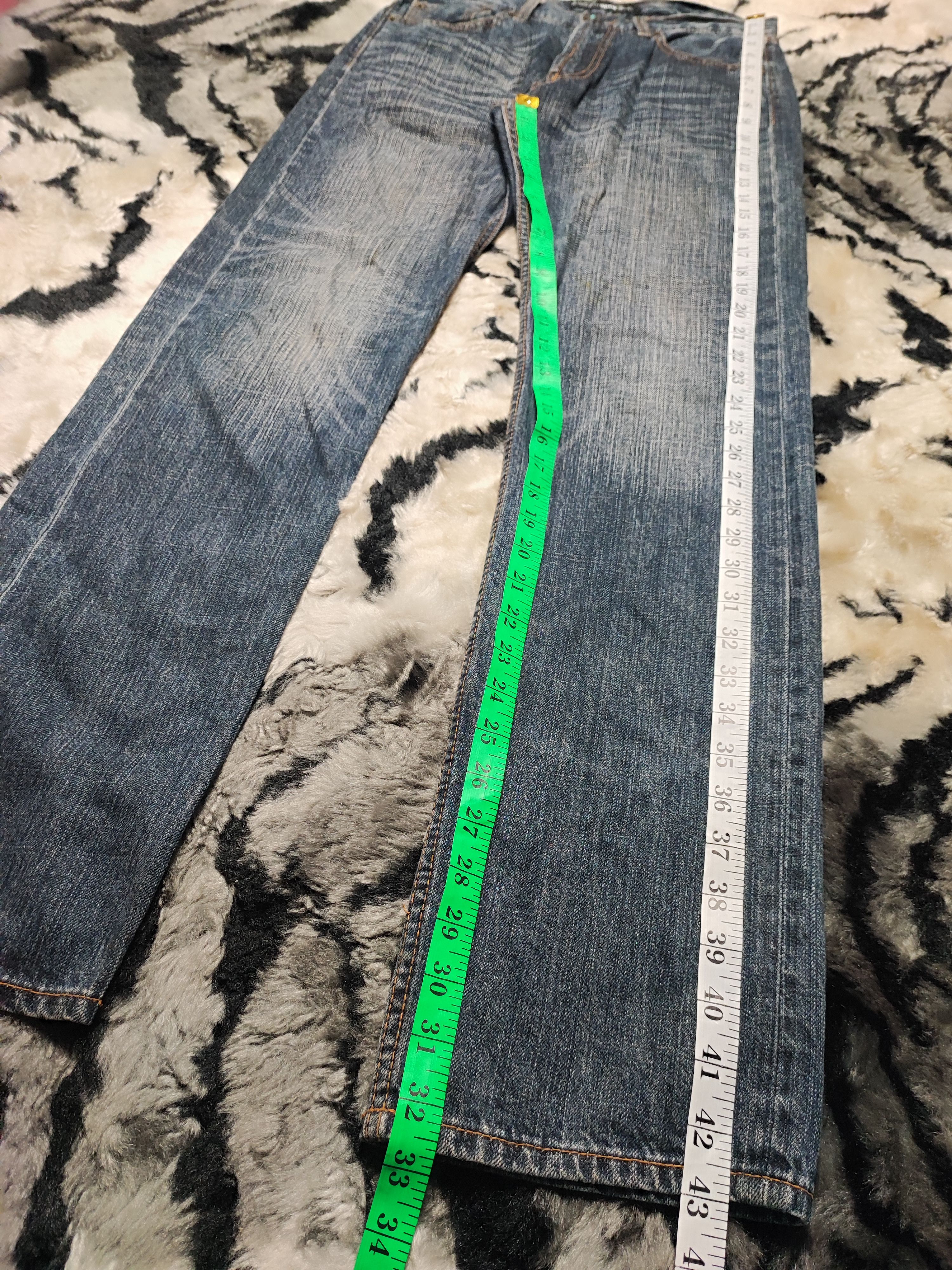 Tornado Mart Oririn Jeans Baggy Loose Fit Straight Cut Size US 30 / EU 46 - 7 Thumbnail