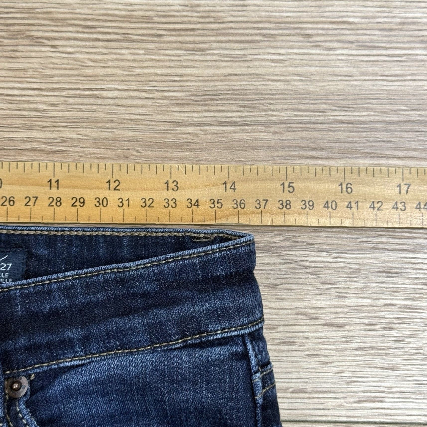 Lucky Brand Lucky Brand Sweet Straight Ankle Jeans Size 4 Blue Dark Stretch Women 29in Inseam Pants Mens? Size 27" / US 4 / IT 40 - 5 Thumbnail