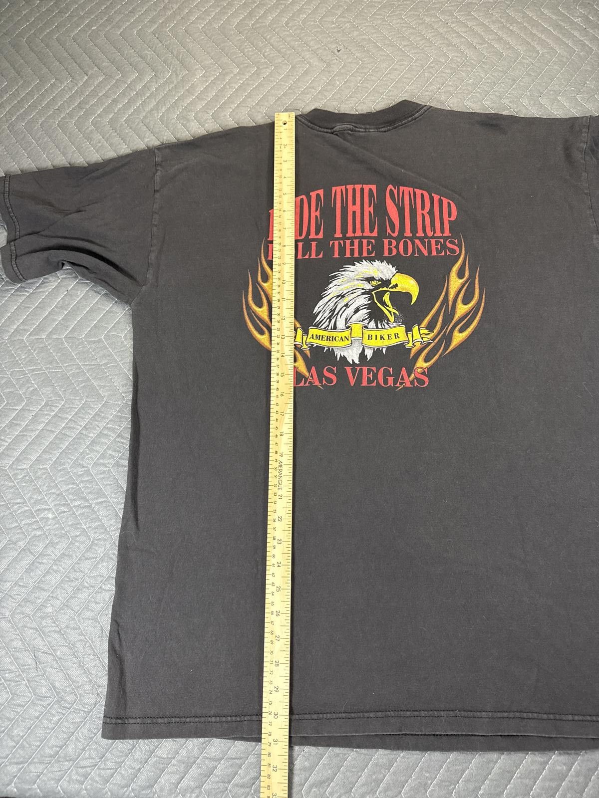 Harley Davidson Vintage 1996 Harley Davidson Las Vegas T-Shirt XXL Size US XXL / EU 58 / 5 - 8 Thumbnail