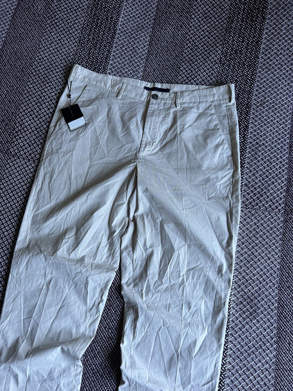 Massimo Dutti Massimo Dutti Relaxed Fit Old Money Style New Pants Size 32 Size US 32 / EU 48 - 4 Thumbnail