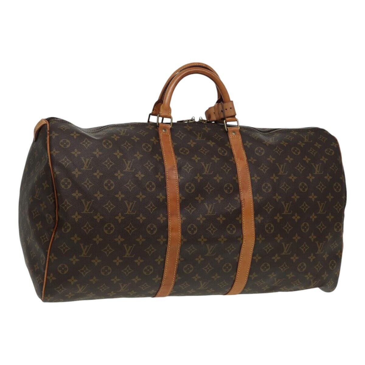 Louis Vuitton LOUIS VUITTON Monogram Keepall 60 Boston Bag Size ONE SIZE - 1 Thumbnail