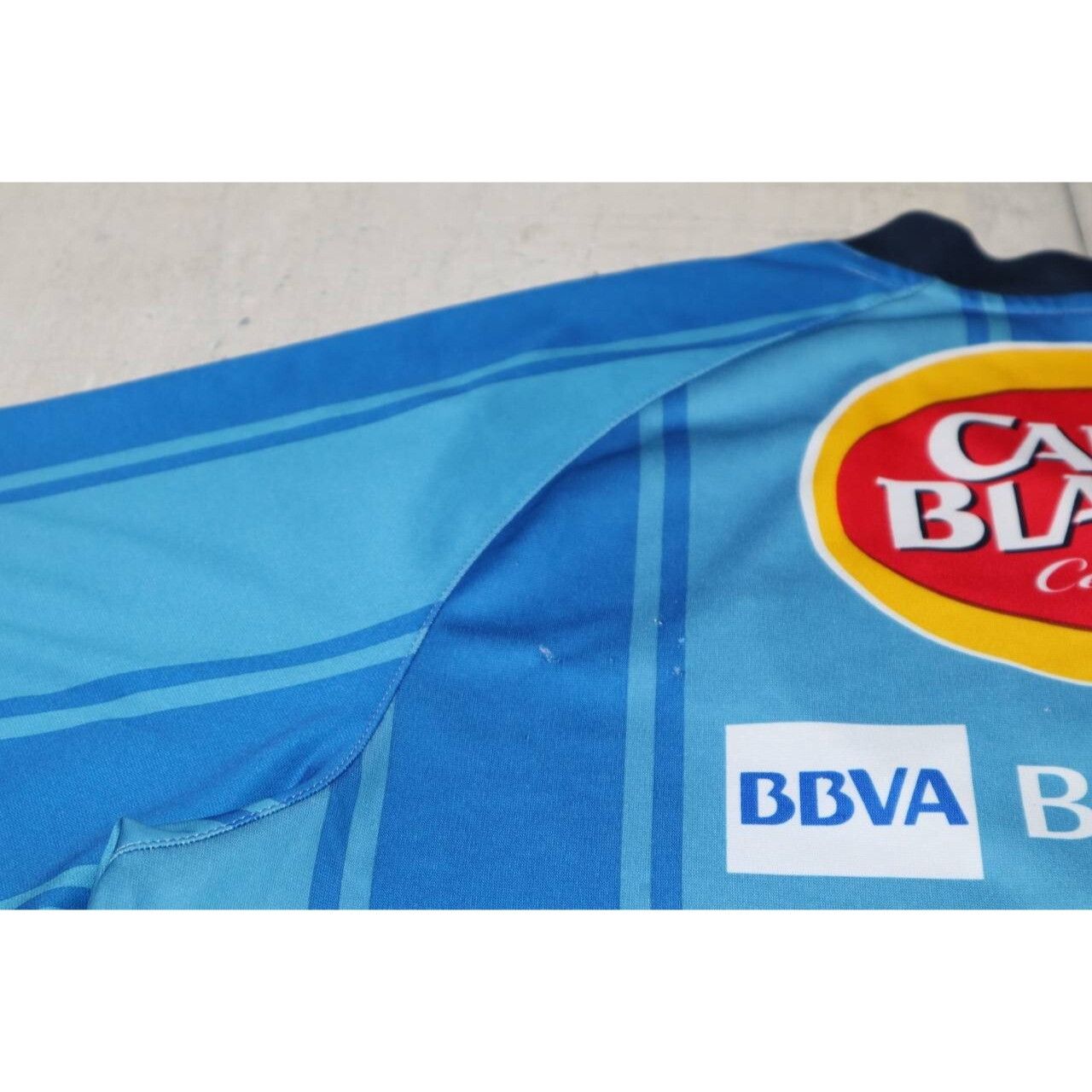 Nike 2008/09 Rayados Monterrey Nike Soccer Jersey - Size L Blue Size US L / EU 52-54 / 3 - 16 Thumbnail