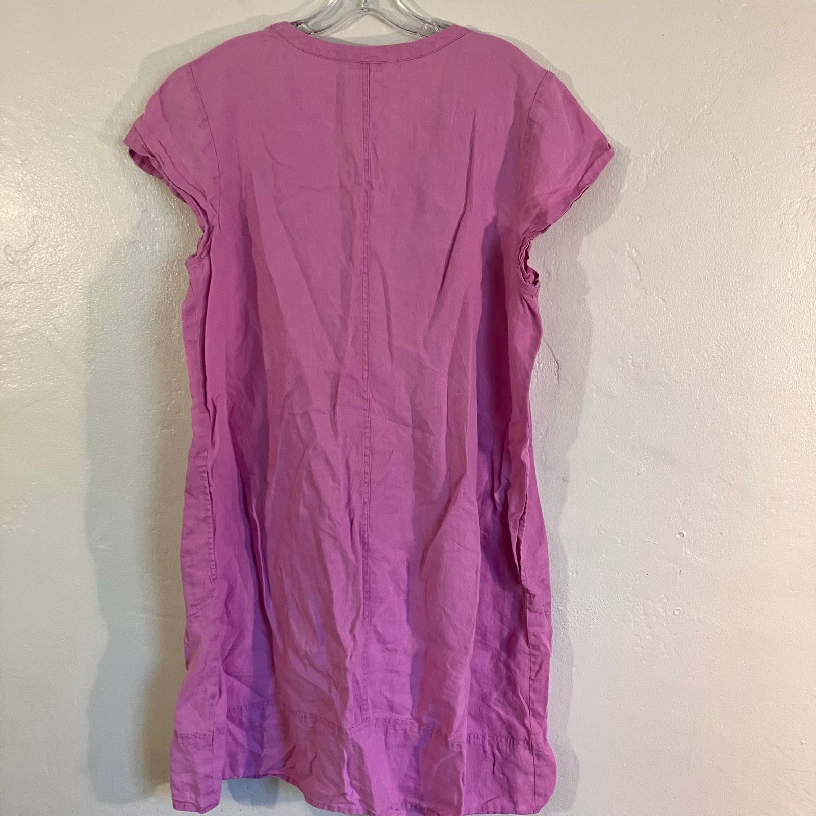 J. Jill J. JIll Love Linen Pink Dress Women's XL Size XL / US 12-14 / IT 48-50 - 4 Thumbnail