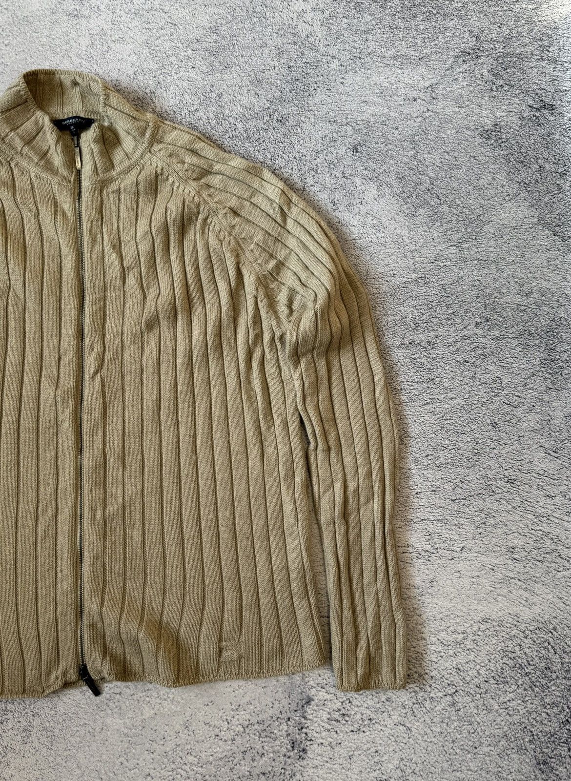 Burberry Burberry London Men Wool Full Zip Sweater XL Italy Logo Size US XL / EU 56 / 4 - 5 Thumbnail