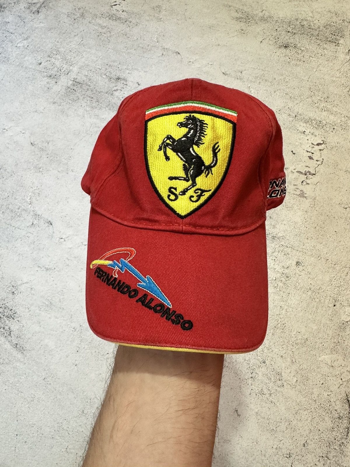 Ferrari Ferrari Cap Fernando Alonso vtg Size ONE SIZE - 1 Thumbnail