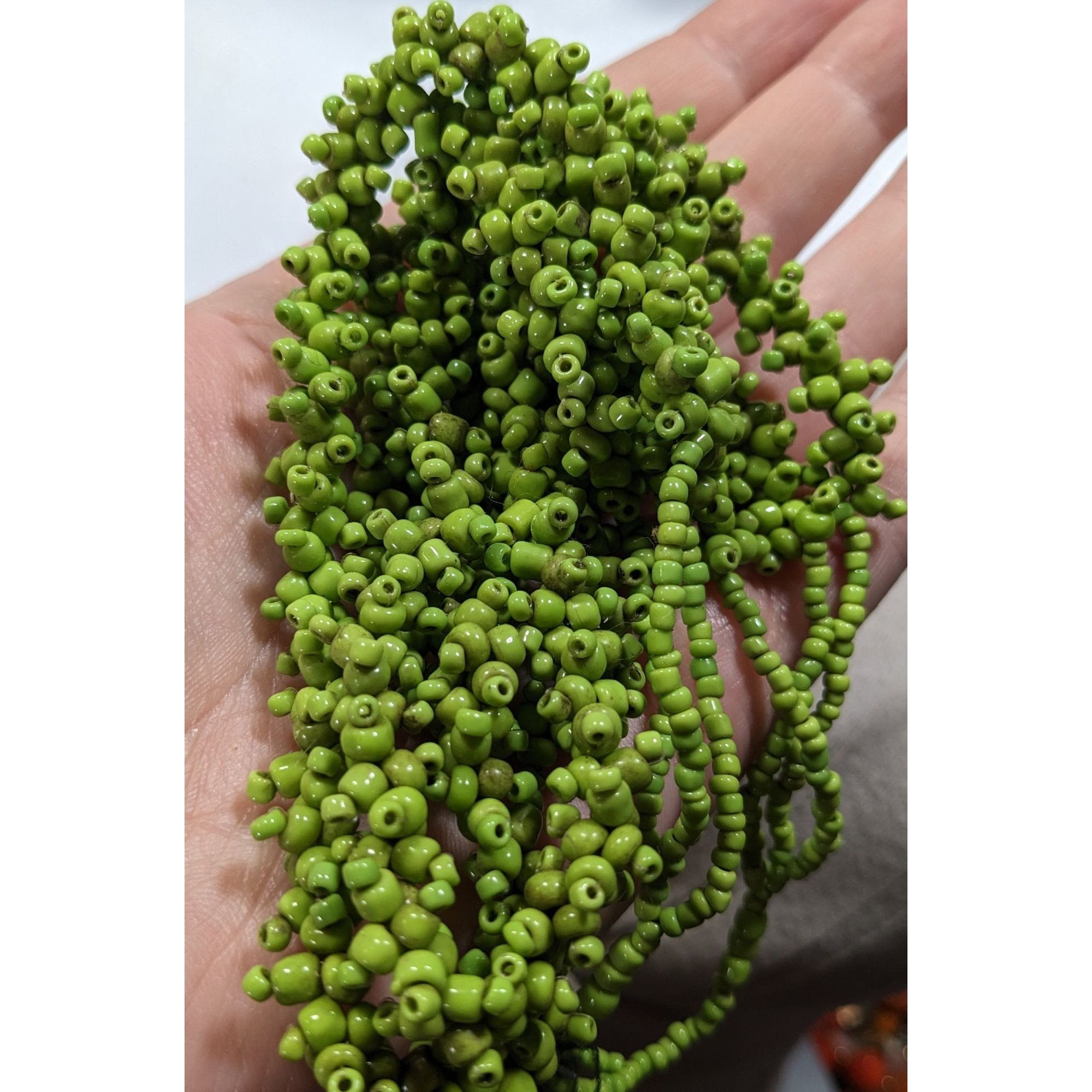 Other Vintage Handmade Sea Grape Themed Glass Beaded Layered Neckl Size ONE SIZE - 6 Thumbnail