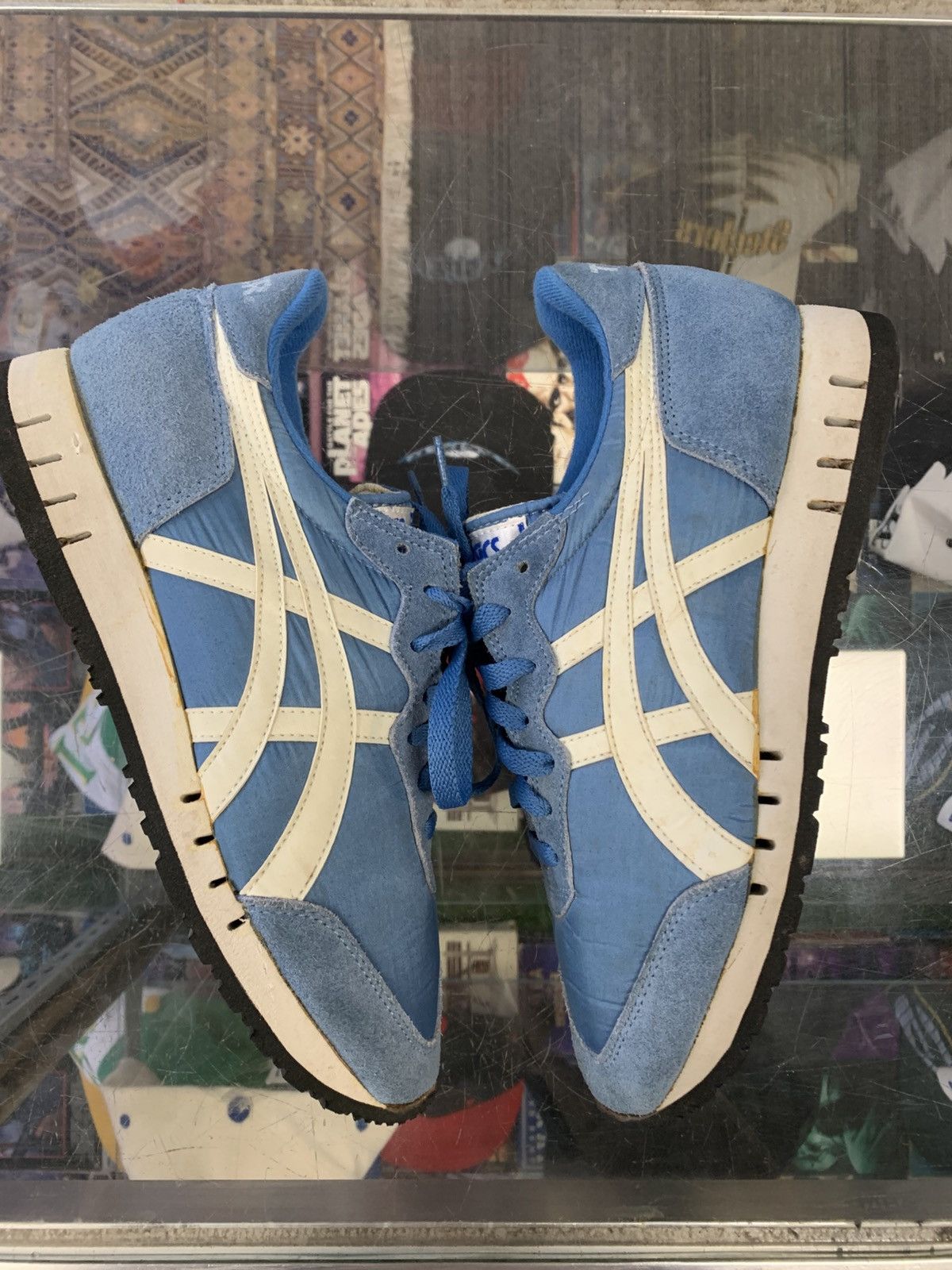 Asics Vintage 1980s Asics Tigers Size US 10 / IT 40 - 1 Thumbnail