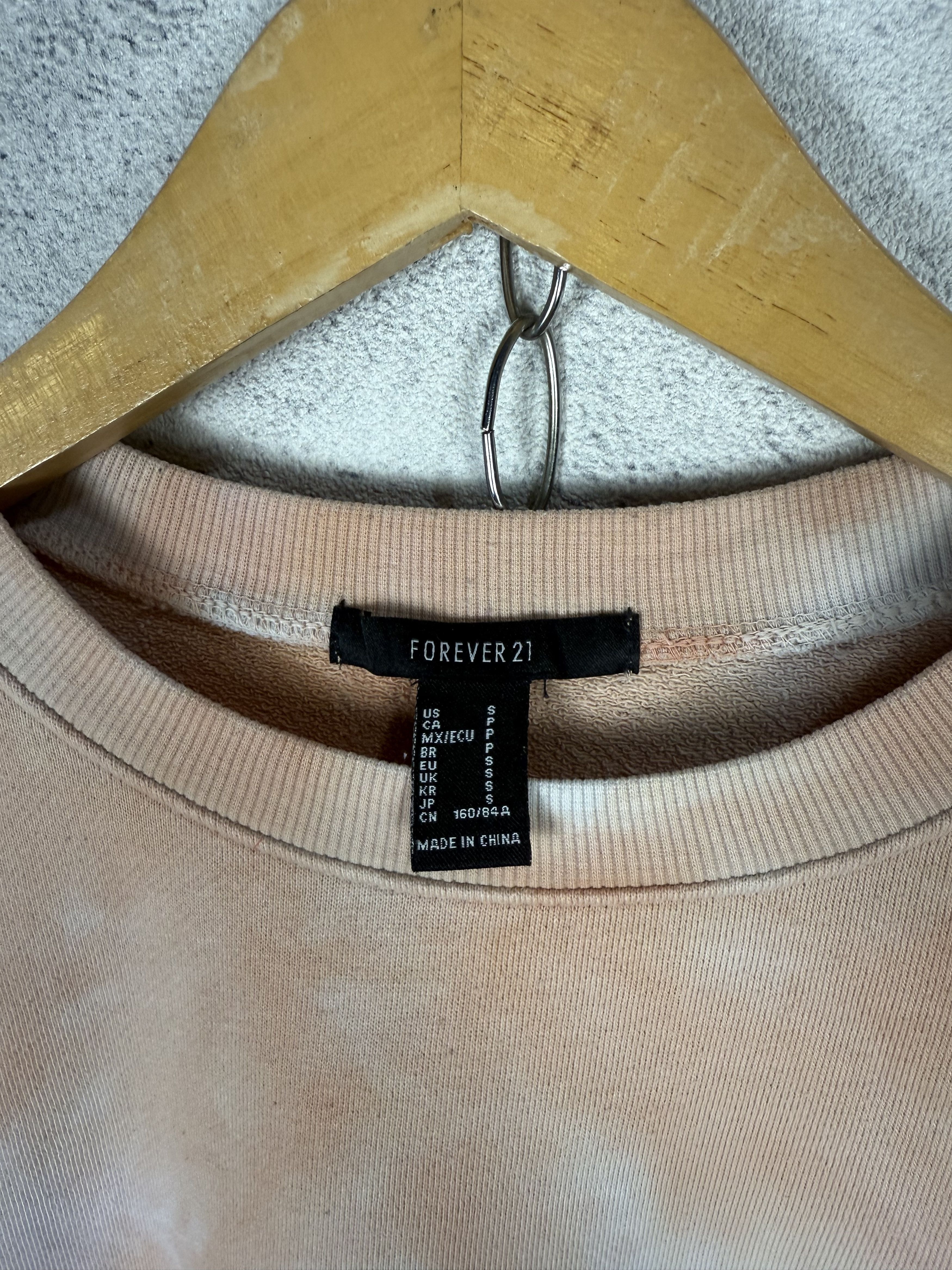 Forever 21 Forever 21 Tie Dye Gradient Sweatshirt Crewneck Size US S / EU 44-46 / 1 - 3 Thumbnail