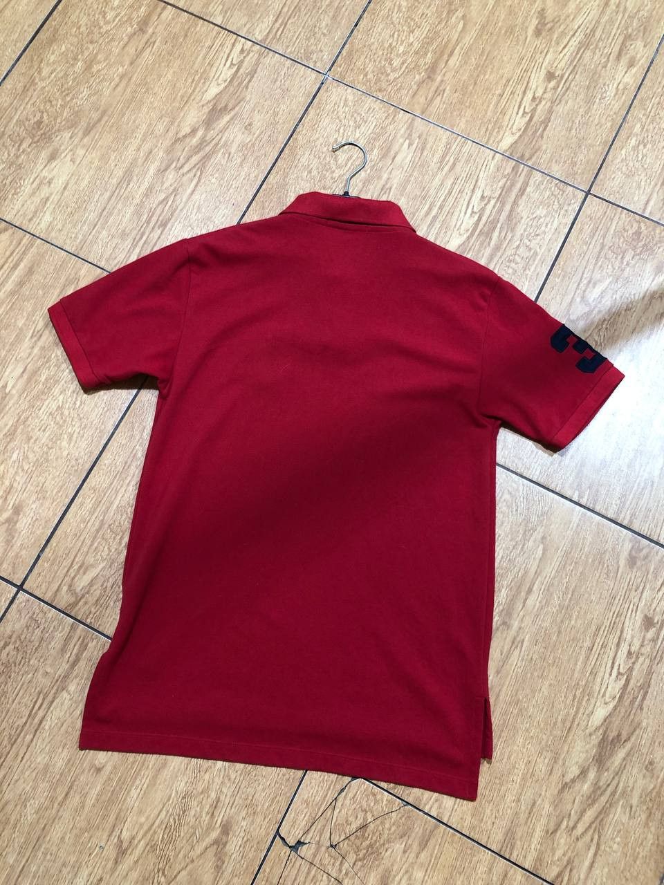 Polo Ralph Lauren Vintage red Polo Ralph Lauren big pony #3 T-shirt Y2K Size US L / EU 52-54 / 3 - 14 Thumbnail