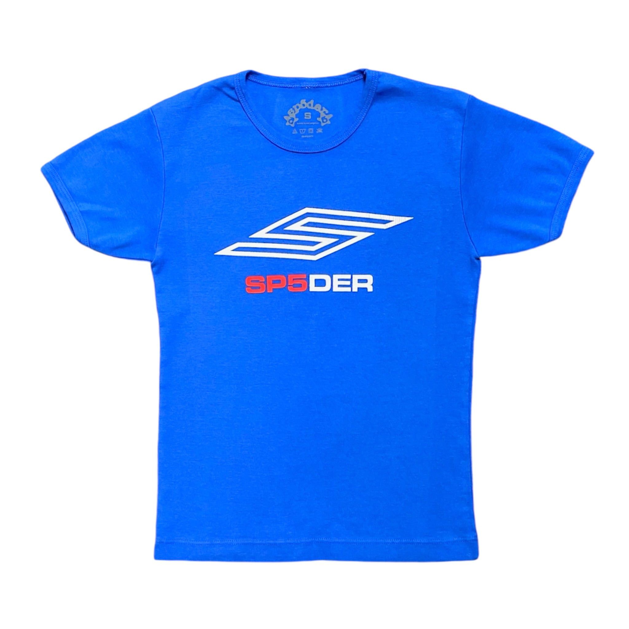 Spider Worldwide Pro LW Baby Tee Shirt Blue | Grailed