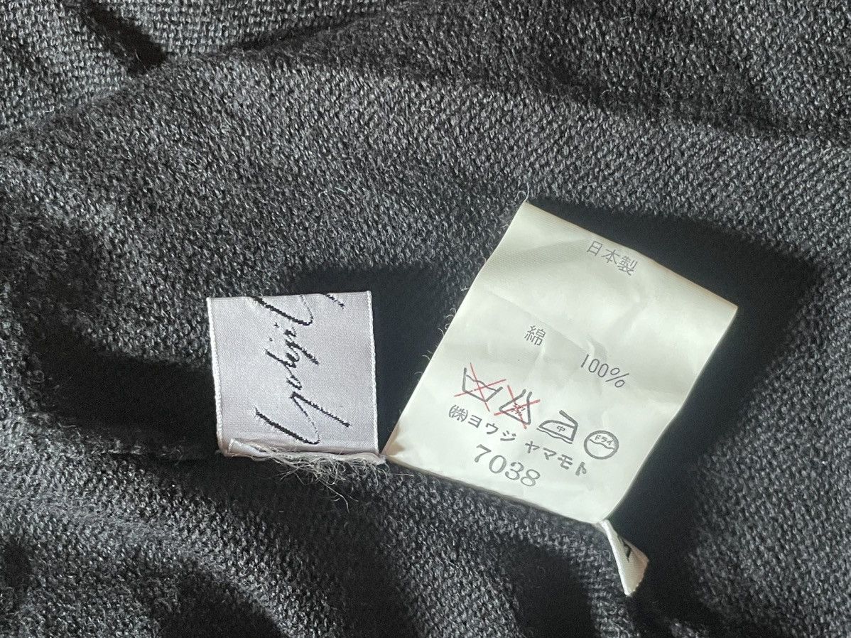 Yohji Yamamoto Vintage 80s Yohji Yamamoto Black Sleeveless Top Size M / US 6-8 / IT 42-44 - 4 Thumbnail