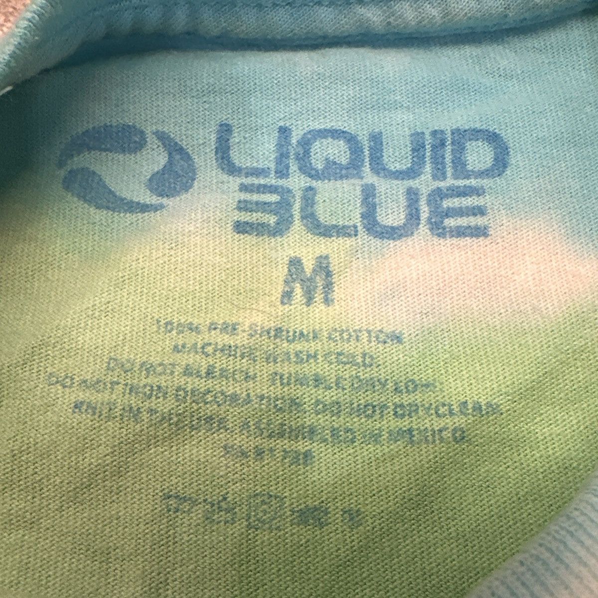 Liquid Blue LIQUID BLUE CHEECH & CHONGS SMOKIN RIDE TIE-DYE T-SHIRT Size US M / EU 48-50 / 2 - 4 Thumbnail