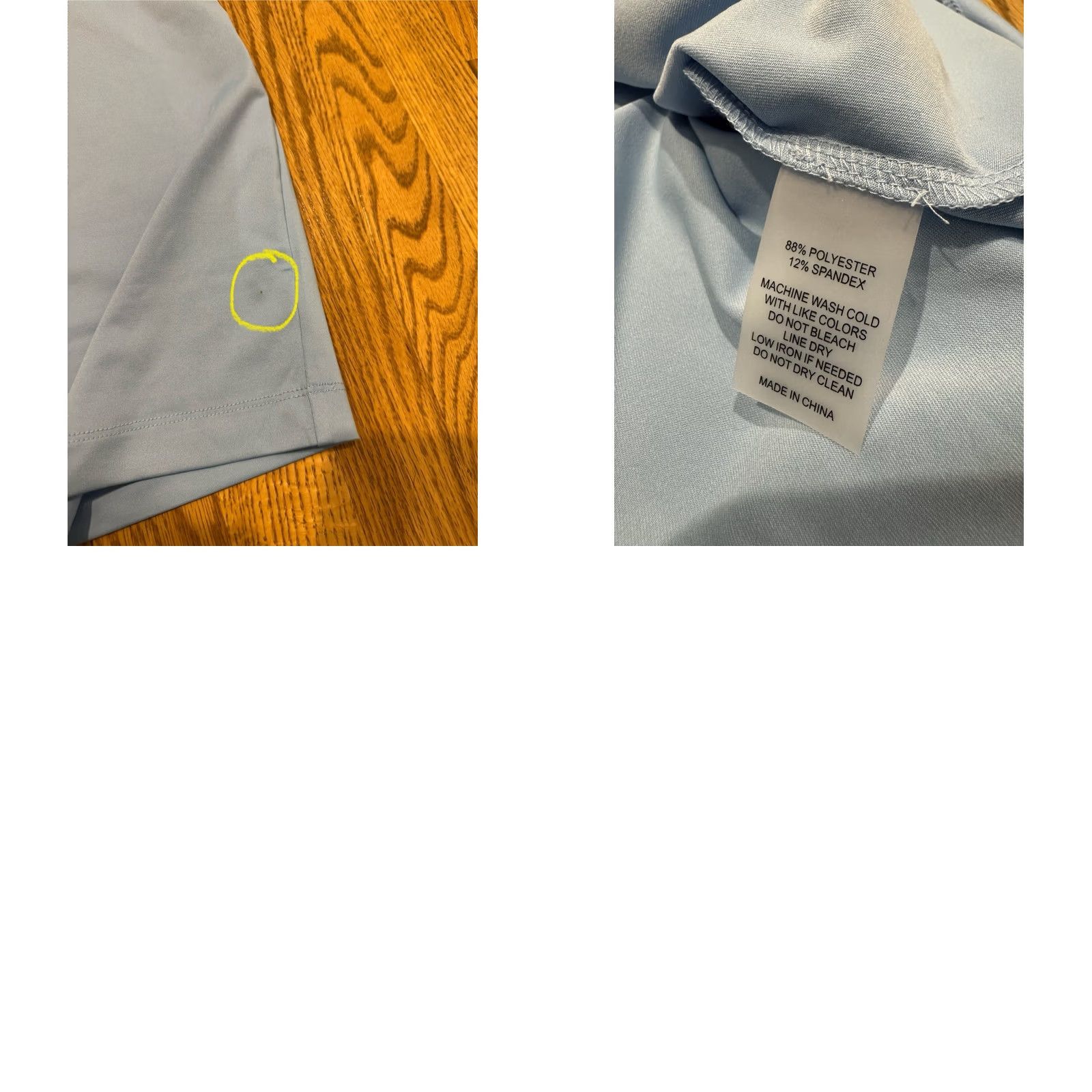 Vintage Redvanly Evans Polo Shirt Men XL Blue Short Sleeve Button Logo Poly Blend Spandex Heathered Size US XL / EU 56 / 4 - 8 Thumbnail