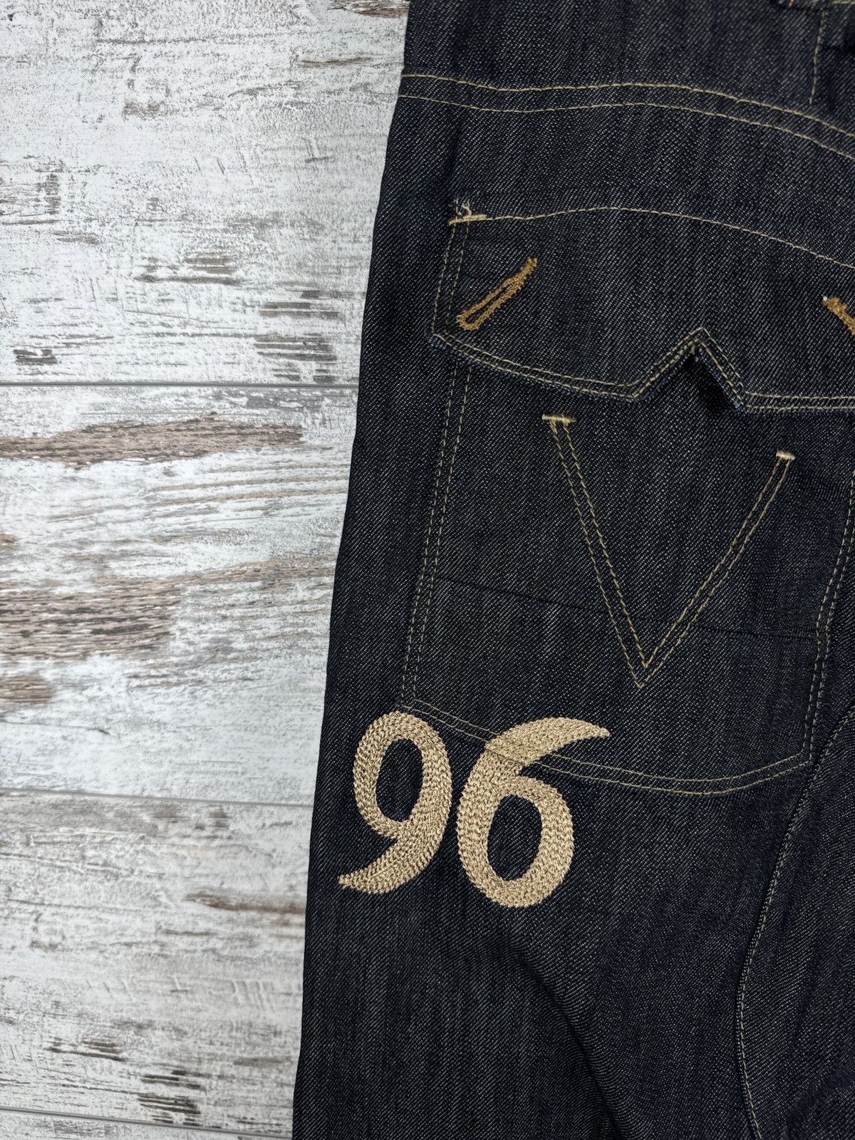 G-Star × Vintage Mens Vintage G star raw 96 jeans denim pants heritage embro Size US 36 / EU 52 - 11 Thumbnail