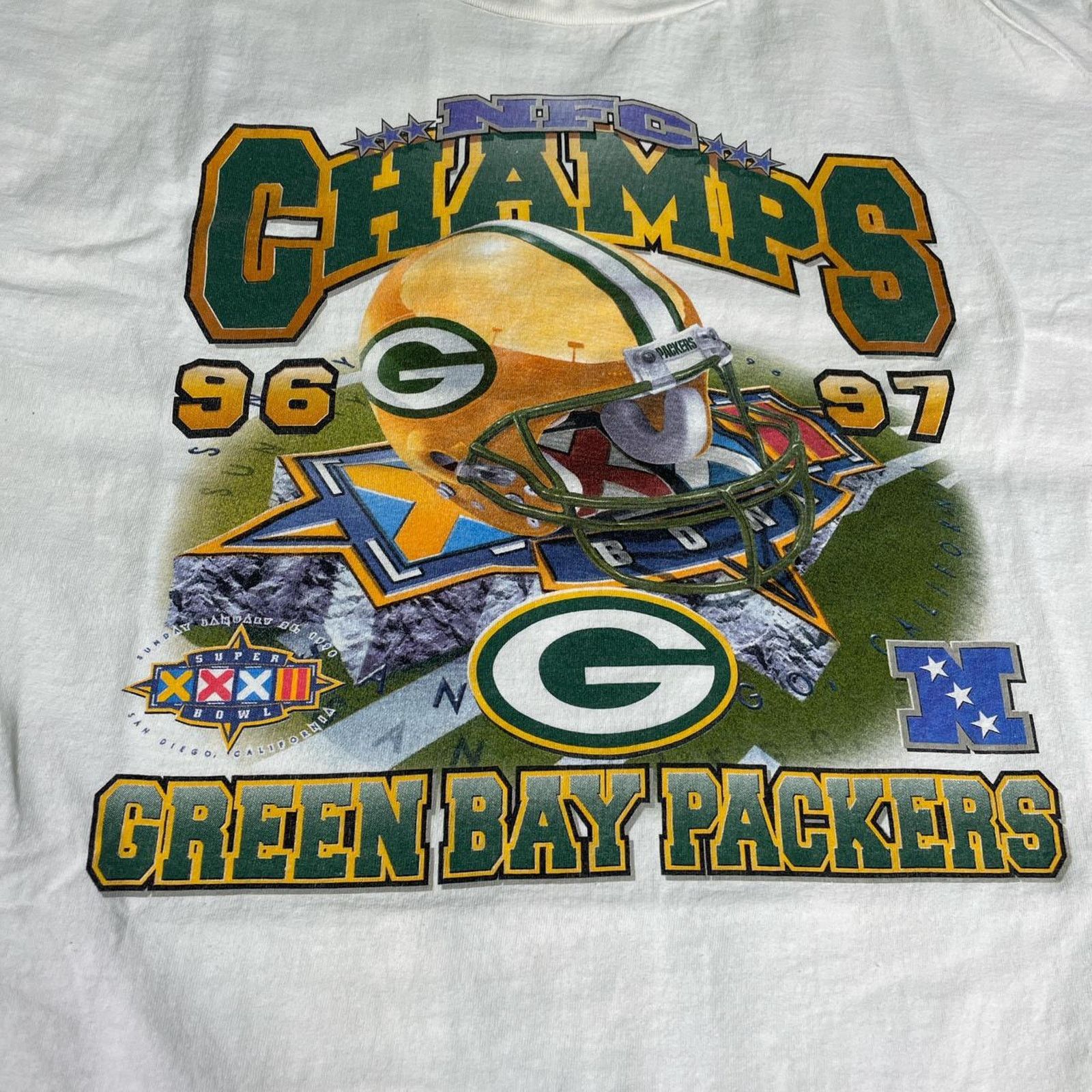 NFL × Starter × Vintage Vintage 1998 Starter NFL Green Bay Packers Super Bowl Tee Size US XL / EU 56 / 4 - 3 Thumbnail