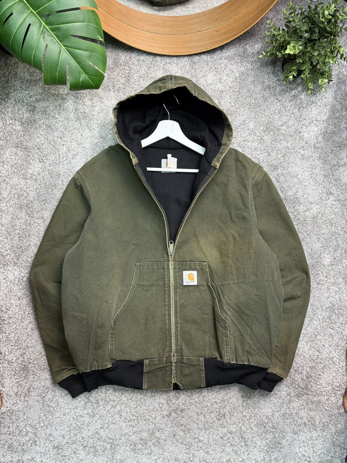 Carhartt × Vintage Carhartt Active Jacket GRN Size US XL / EU 56 / 4 - 8 Thumbnail