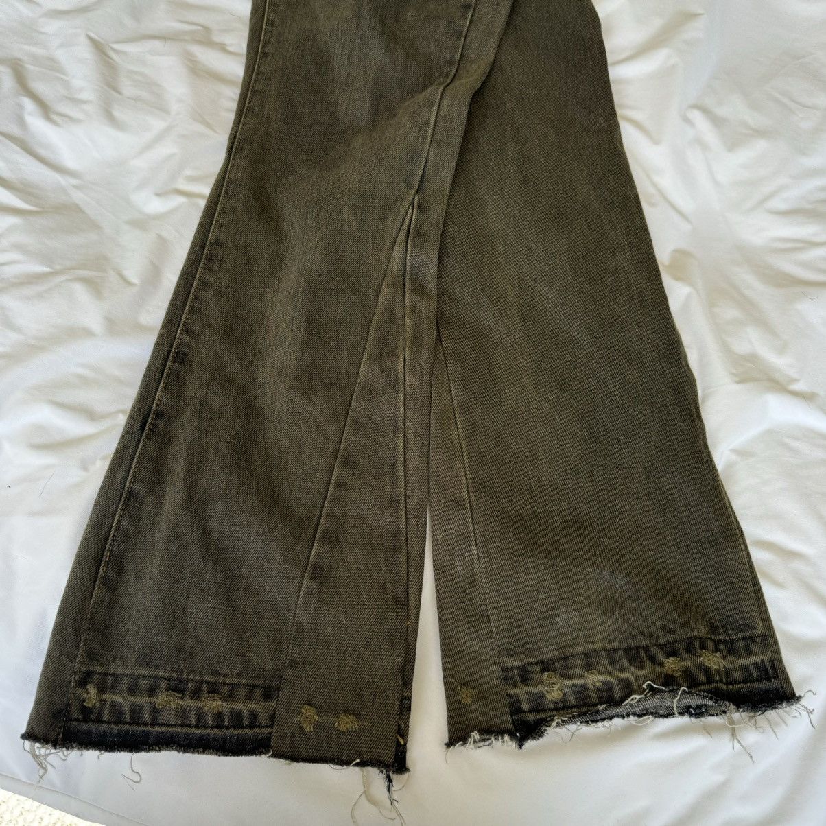 Vintage MNML Flared denim jeans Size US 32 / EU 48 - 1 Thumbnail