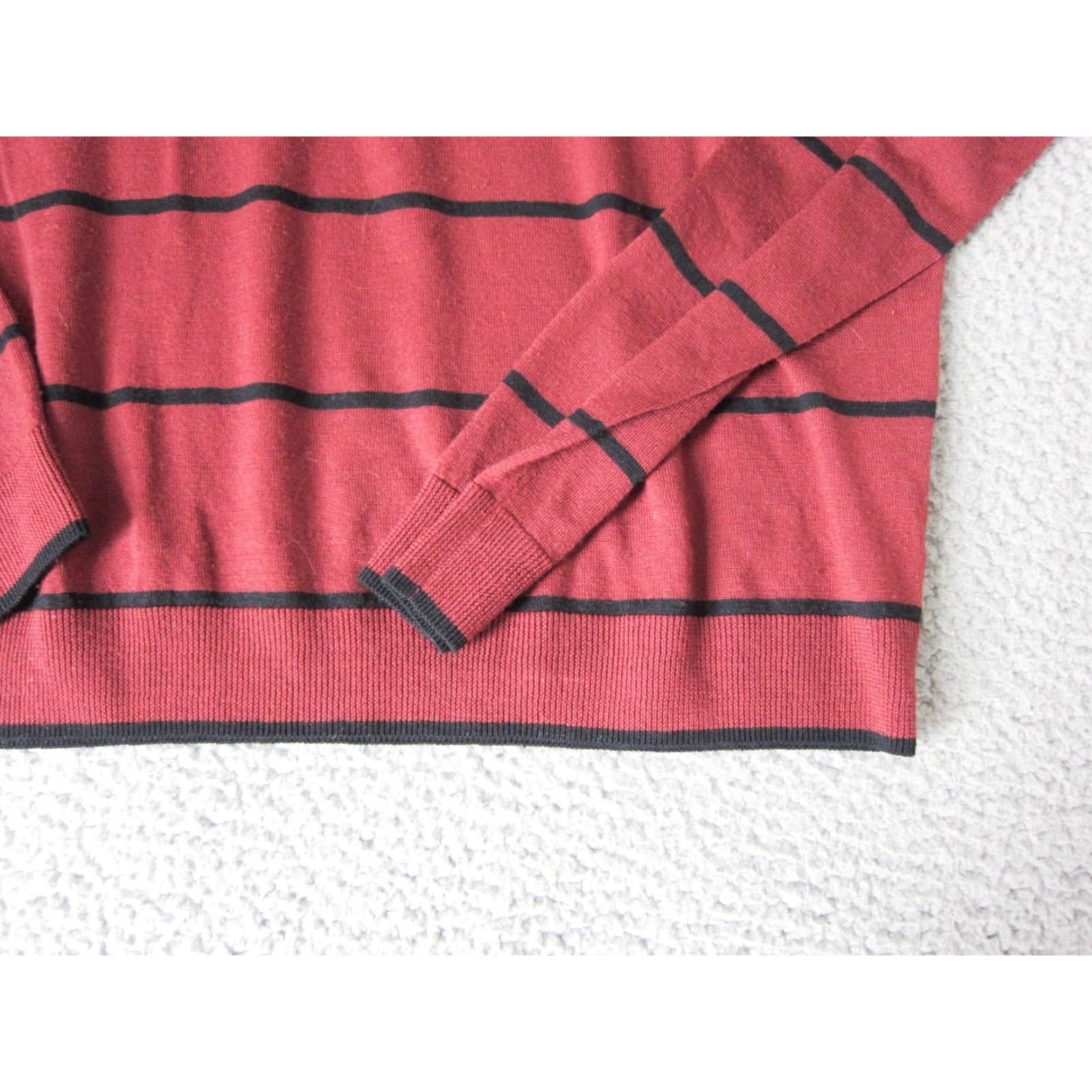 Brooks Brothers VINTAGE Brooks Brothers Sweater Adult M Red Wool Saxxon St Andrews Links Long Sleeve Collared Pullover Knitted Classic Preppy Mens Size US M / EU 48-50 / 2 - 2 Thumbnail