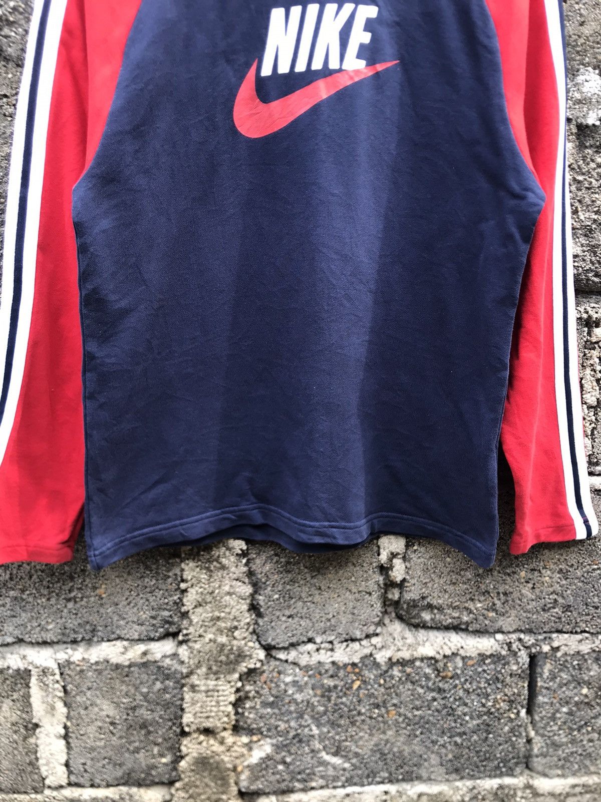 Nike ⚡️Vintage Y2K Nike Swossh Long Sleeve Shirt Size S / US 4 / IT 40 - 4 Thumbnail