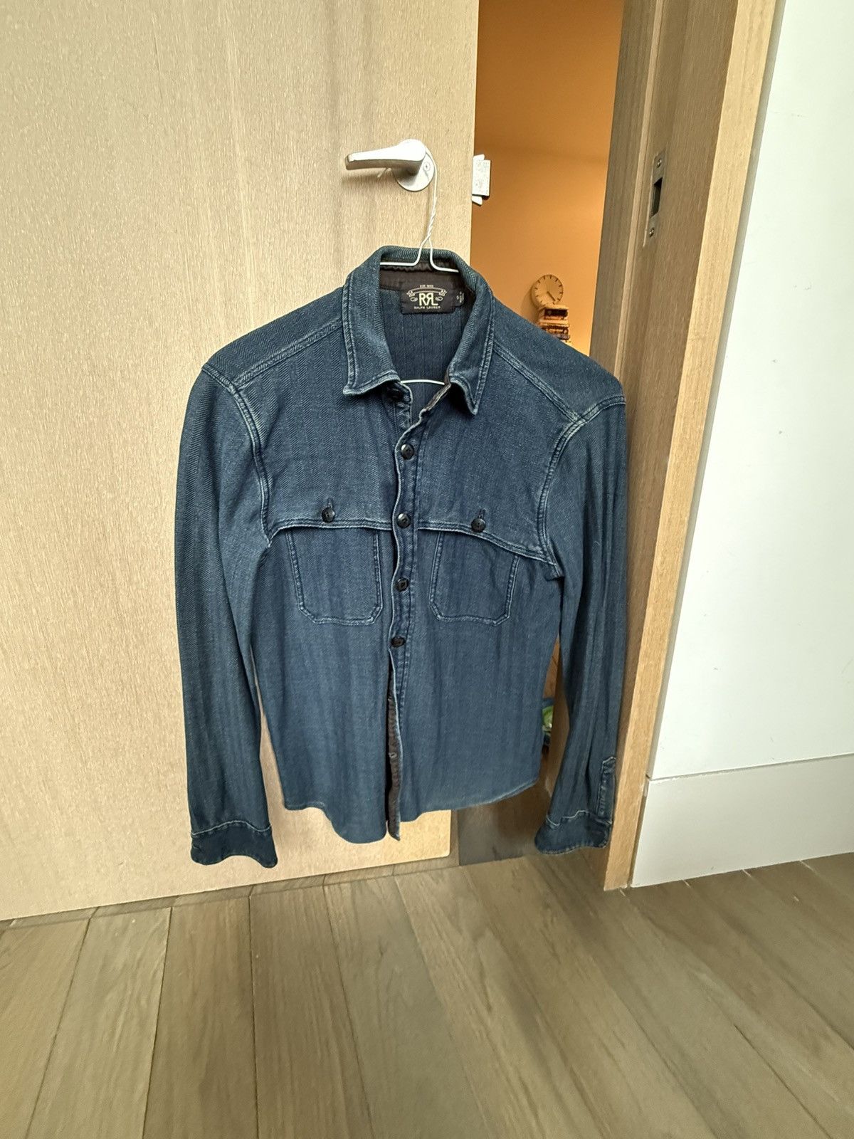RRL Ralph Lauren RRL denim shirt Size US S / EU 44-46 / 1 - 1 Thumbnail
